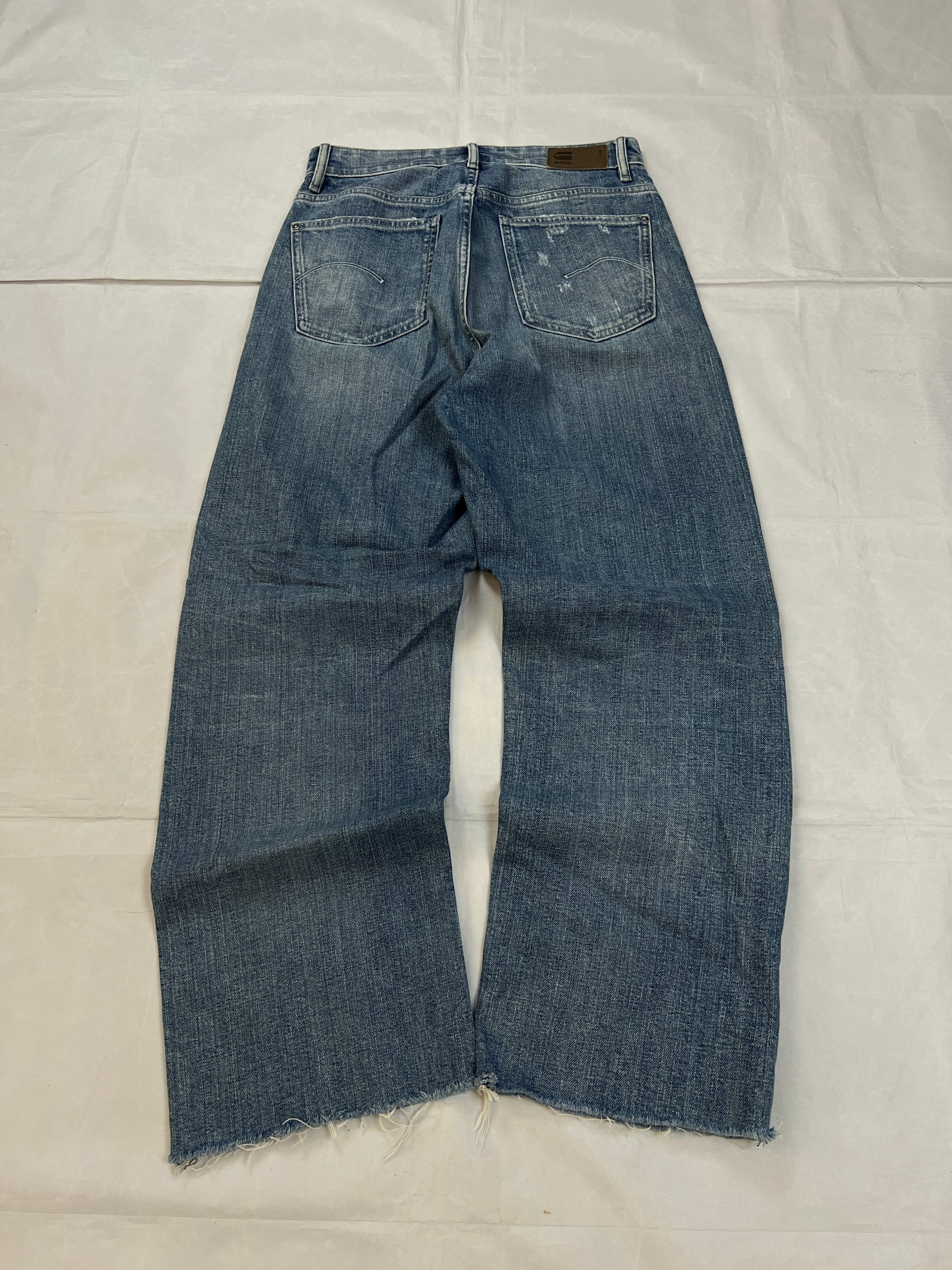 G-Star Raw Blue Distressed Denim Jeans 29x30