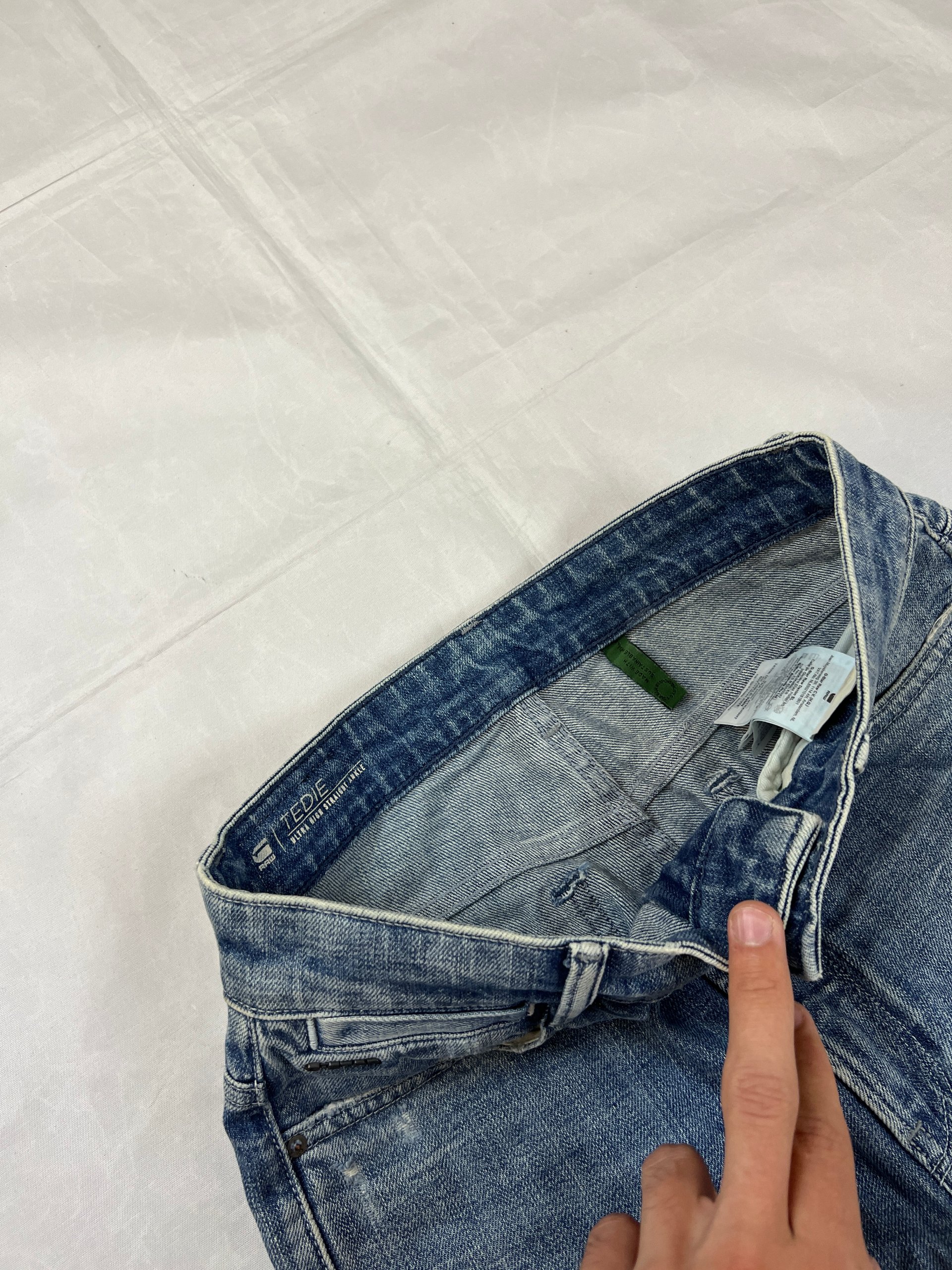 G-Star Raw Blue Distressed Denim Jeans 29x30 image 8
