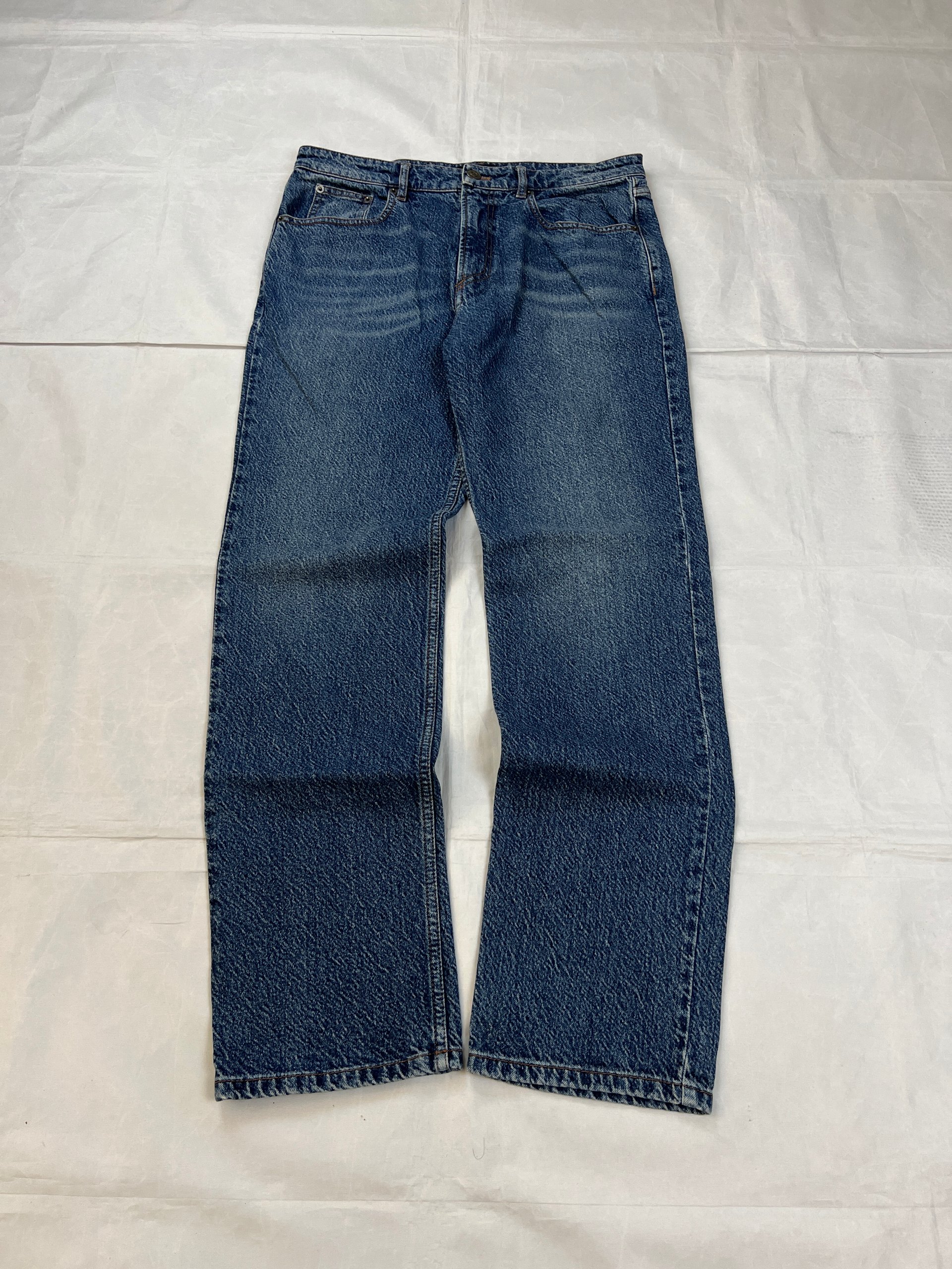 Balenciaga Blue Denim Jeans 33 Made in Tunisia