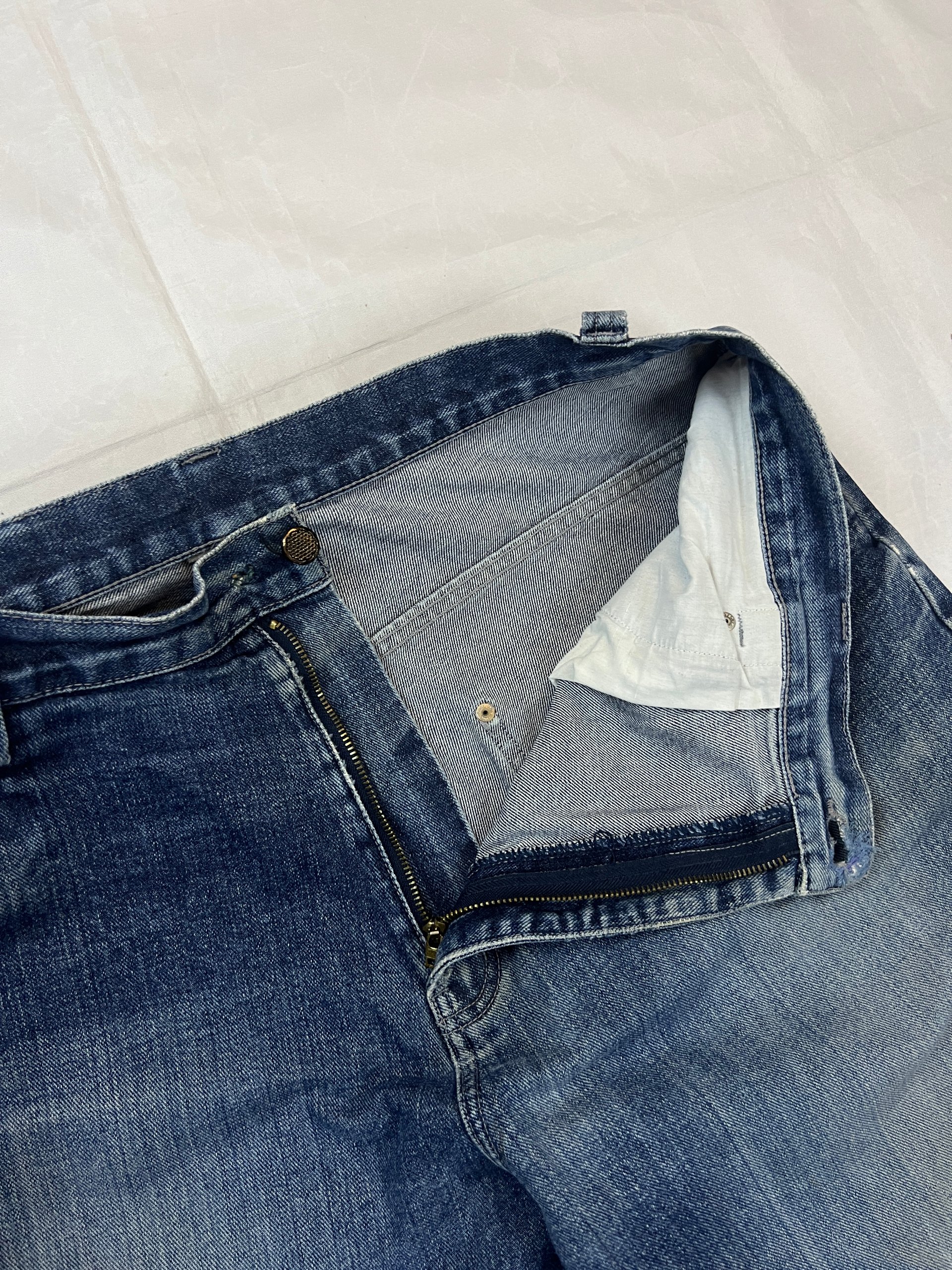 Kani Blue Denim Carpenter Jeans 36x34 Distressed image 7