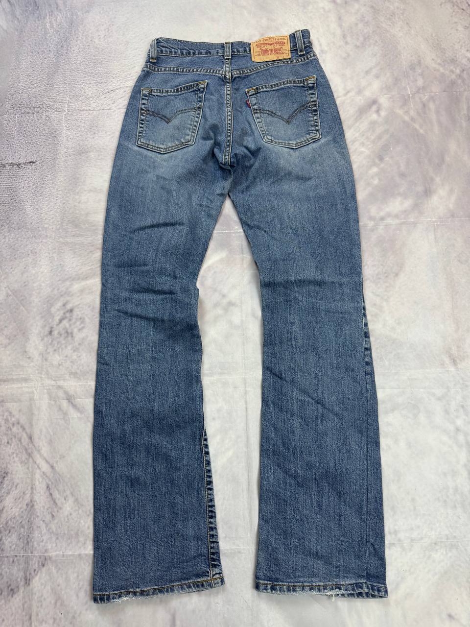 Levi's Blue Denim Jeans 28 Waist Vintage Style image 2