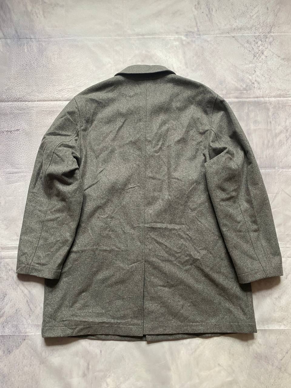 Strellson Grey Wool Blend Overcoat Size 46 Men's image 3
