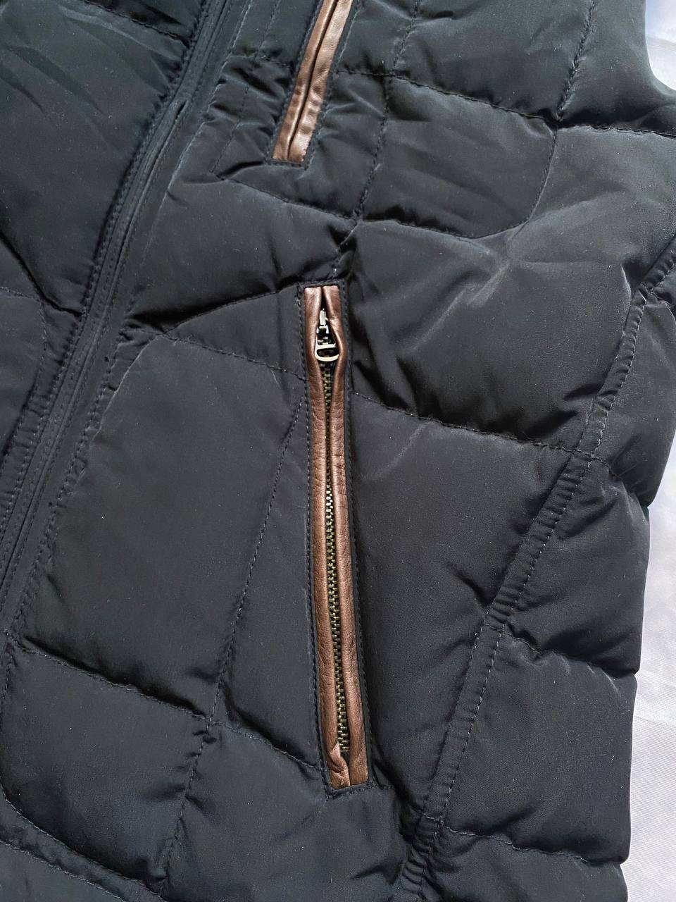 Ralph Lauren Black Puffer Gilet Vest Small Goose Down & Feather image 8