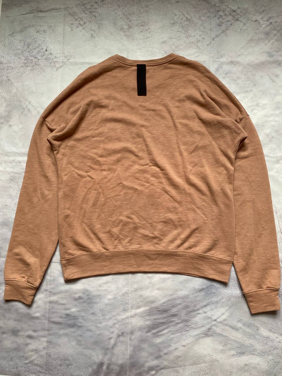 COS Brown Cotton Blend Crew Neck Sweatshirt Large image 2