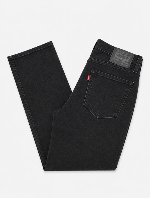 Levi's Red Tab Black Denim 502 Jeans 30"