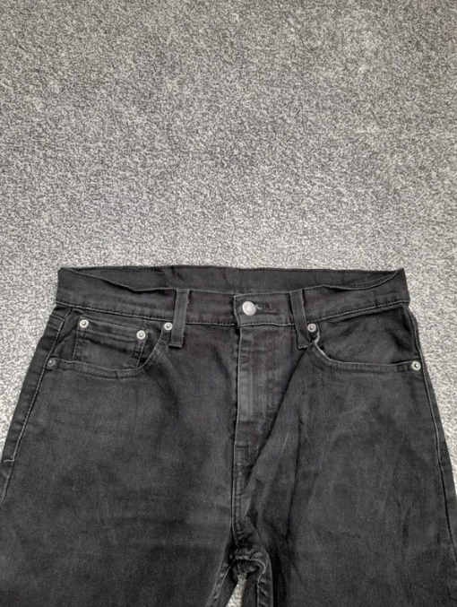 Levi's Red Tab Black Denim 502 Jeans 30" image 6