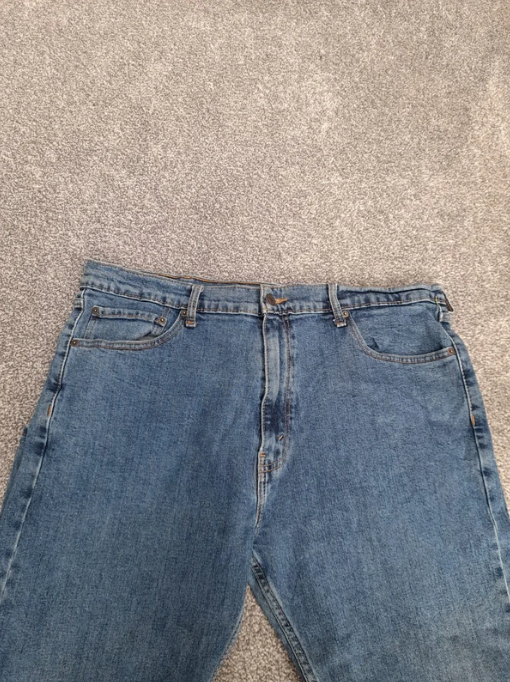 Levi's Blue Denim Jeans Relaxed Fit 40" image 6