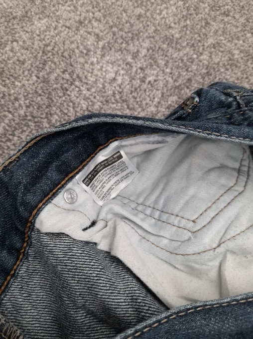Levi's Red Tab Blue 501 Original Fit Jeans Waist 36" image 5