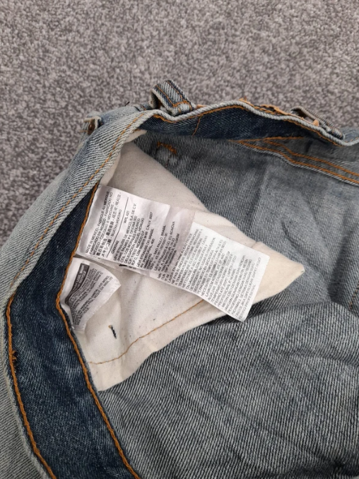 Levi's Red Tab Light Blue Denim Vintage Jeans 44" image 5