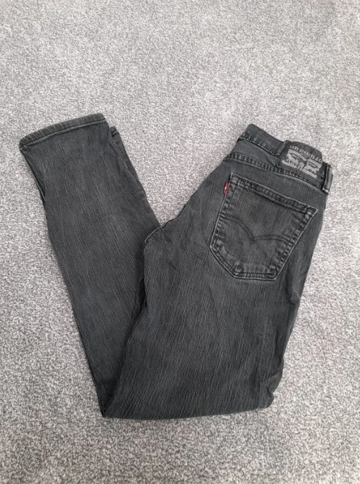 Levi's Red Tab Black Skinny Jeans 30" image 7