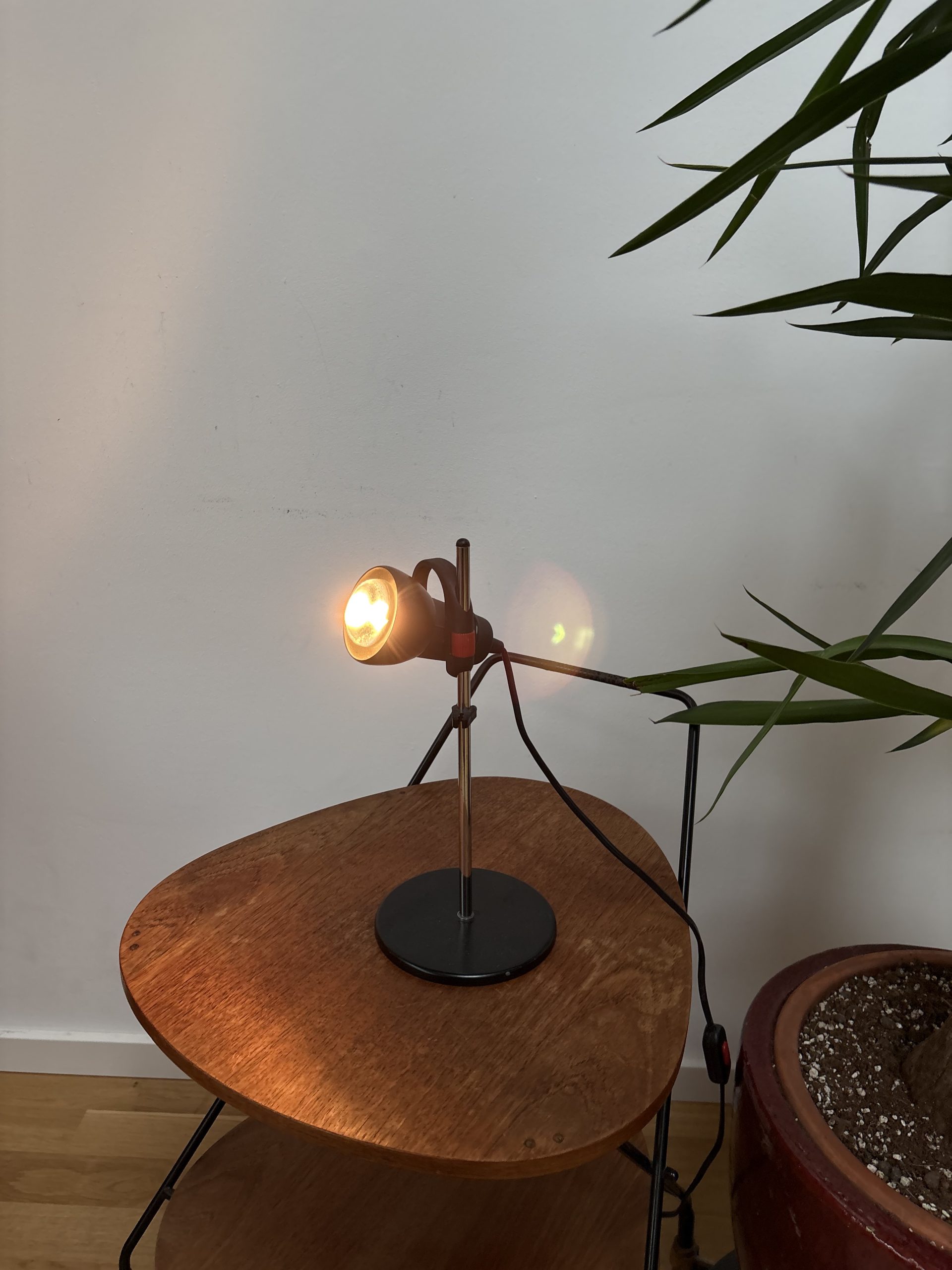 Vintage SENECA Design Lampe | 70er Jahre | Top Mid Century | Erco / Tallon Stil