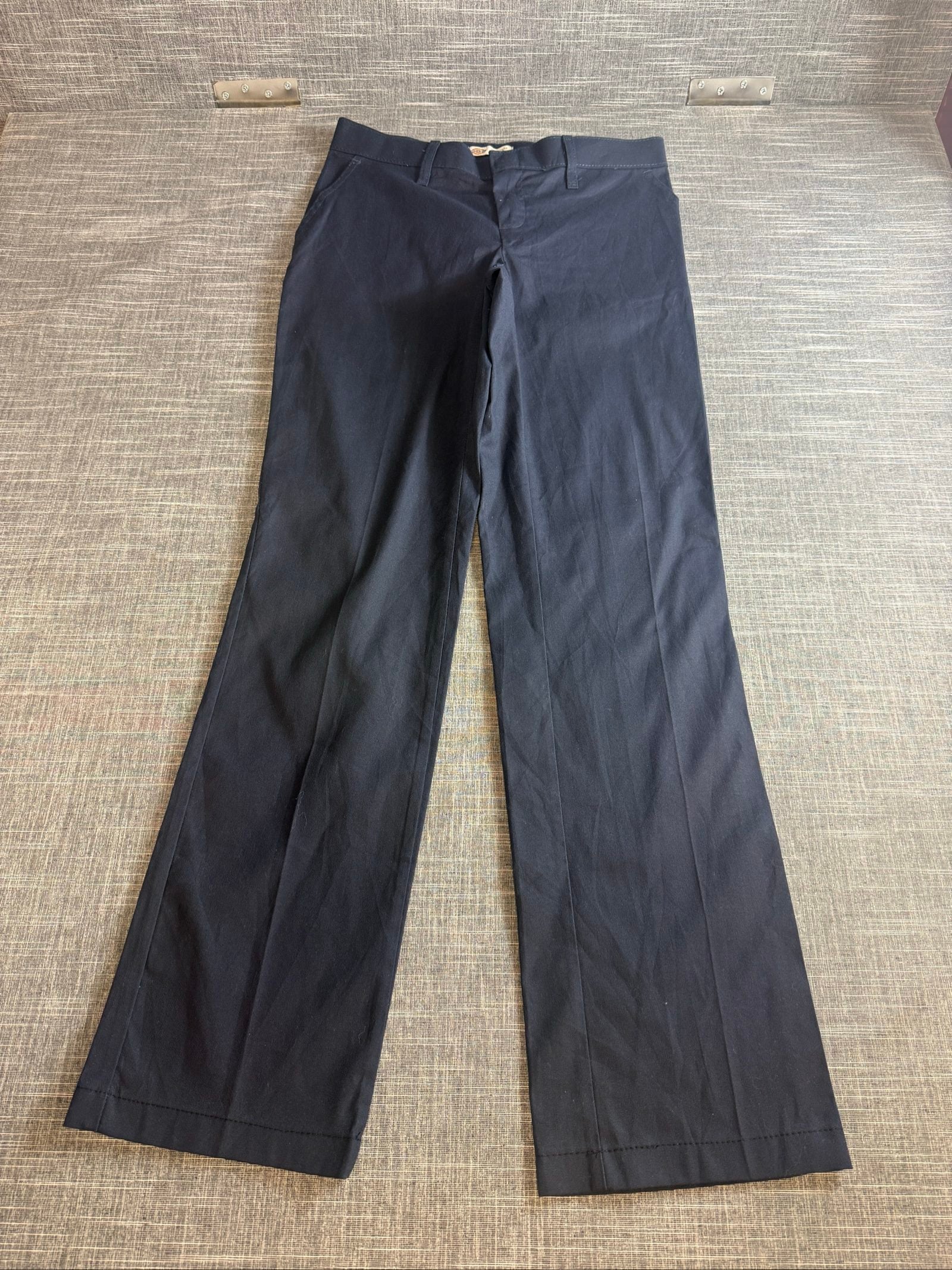 Dickies Women’s Work Trousers Size 8 Navy 65% Polyester 35% Cotton image 2