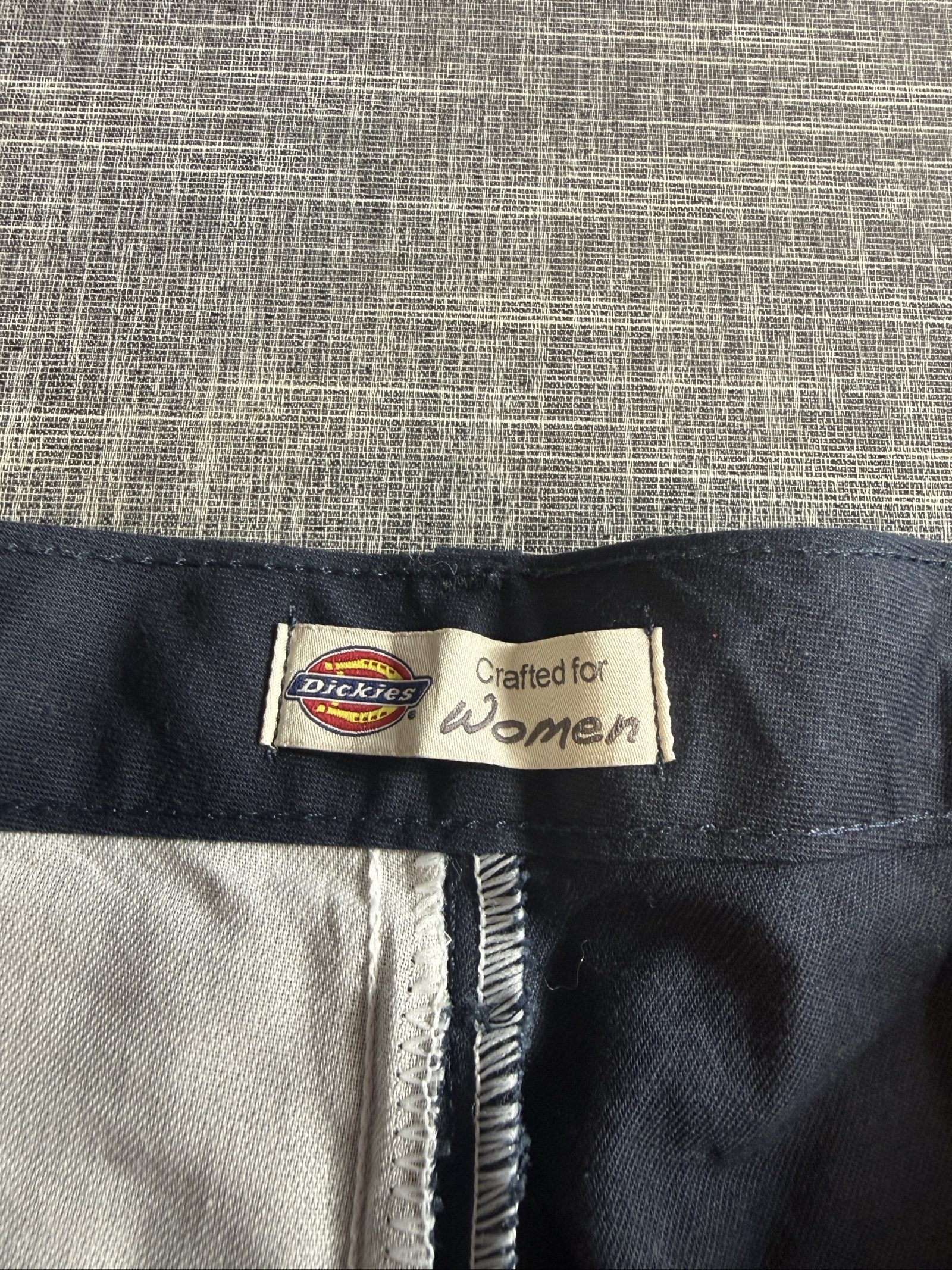 Dickies Women’s Work Trousers Size 8 Navy 65% Polyester 35% Cotton image 4
