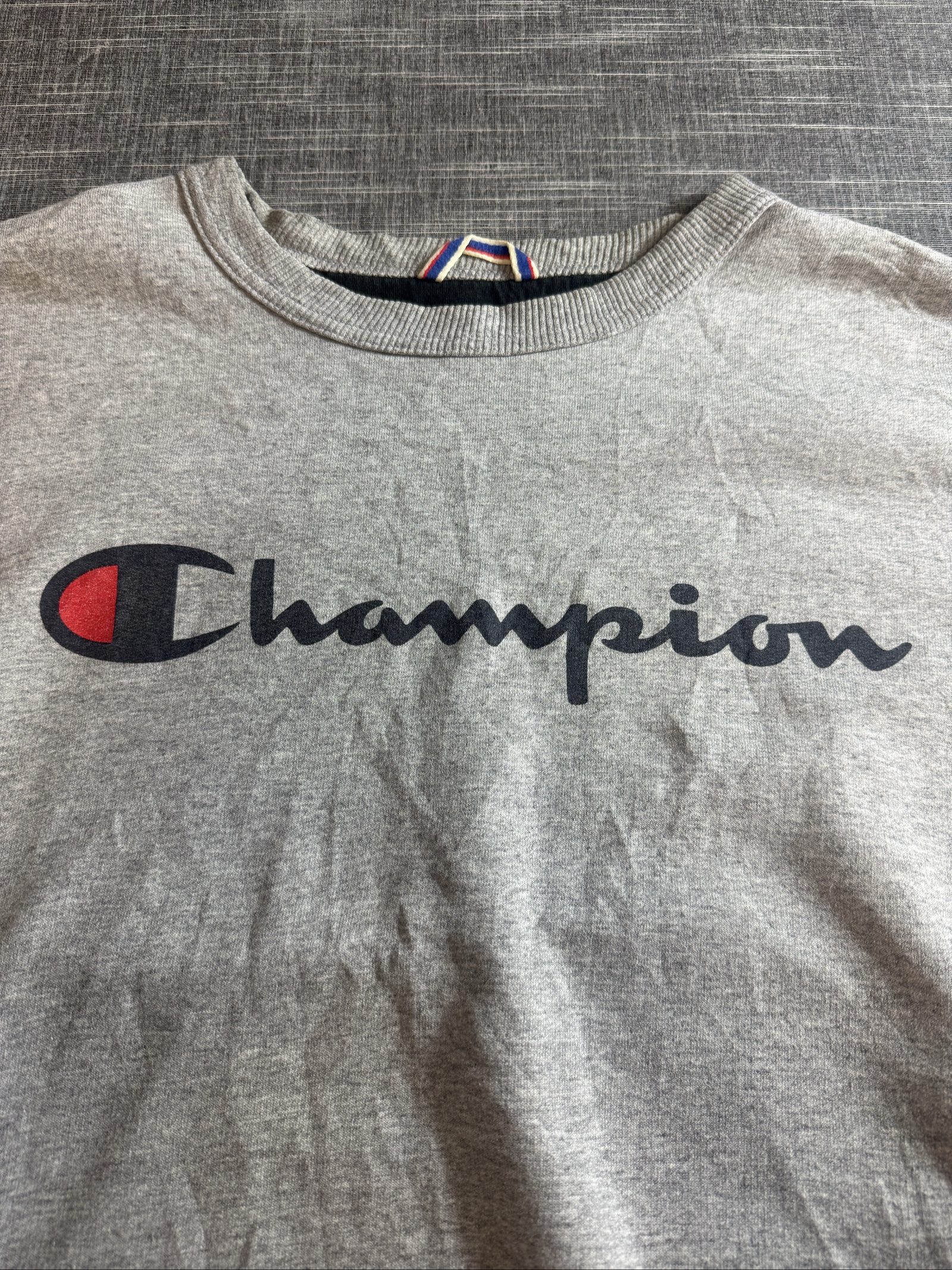 Champion Men’s Grey Crewneck Sweatshirt XL Authentic Athleticwear image 2