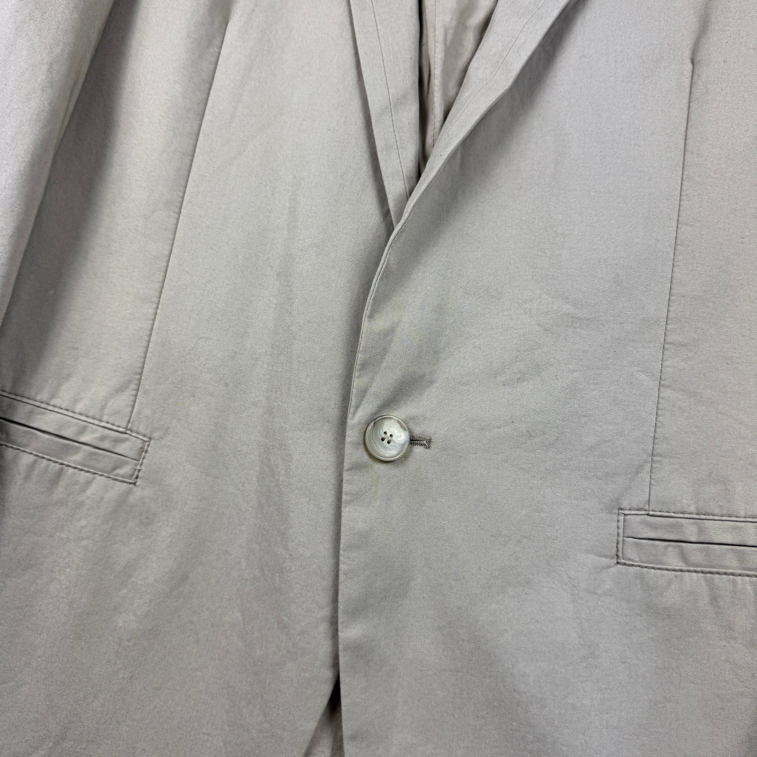 Hugo Boss Alwan/Heimo Beige Slim FIt Cotton Blazer Size 52 / 42R / L image 5