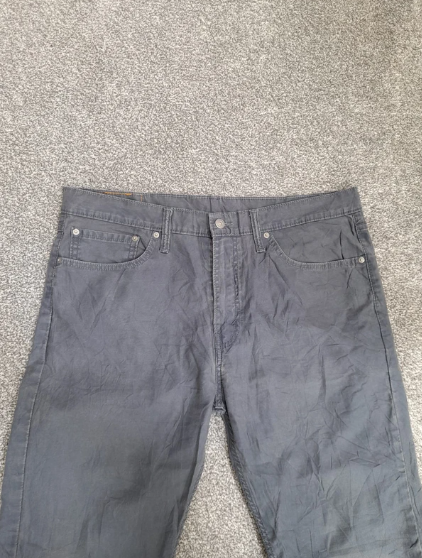 Levi's White Tab Grey 508 White Tab Slim Tapered Jeans 36" image 3