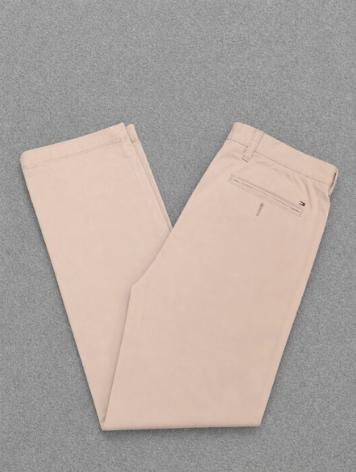 Beige Tommy Hilfiger chinos 33" Classic Fit