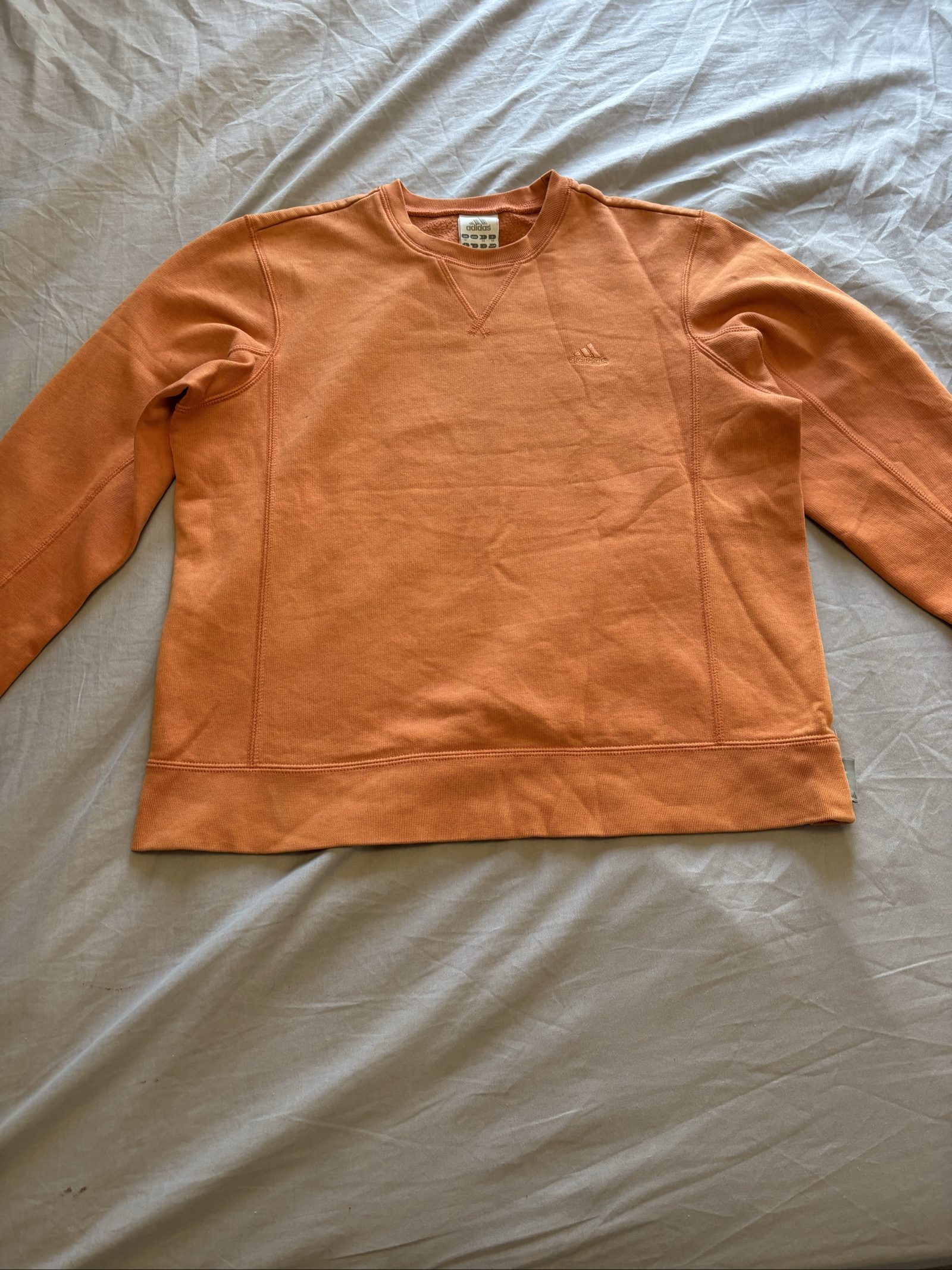 Adidas Orange Crew Neck Sweatshirt 12