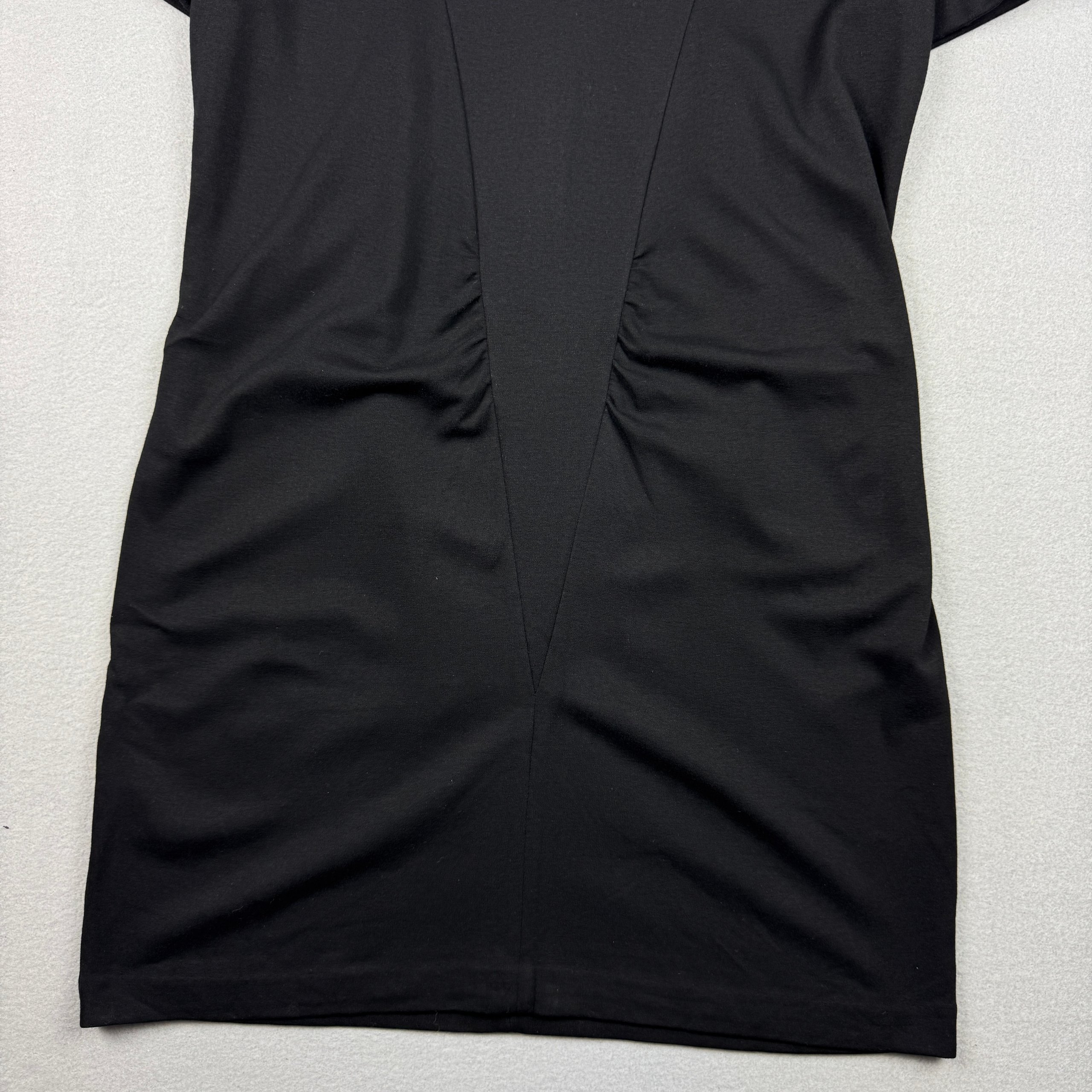 Miu Miu Black Floral Rose Detail Dress Size S image 4