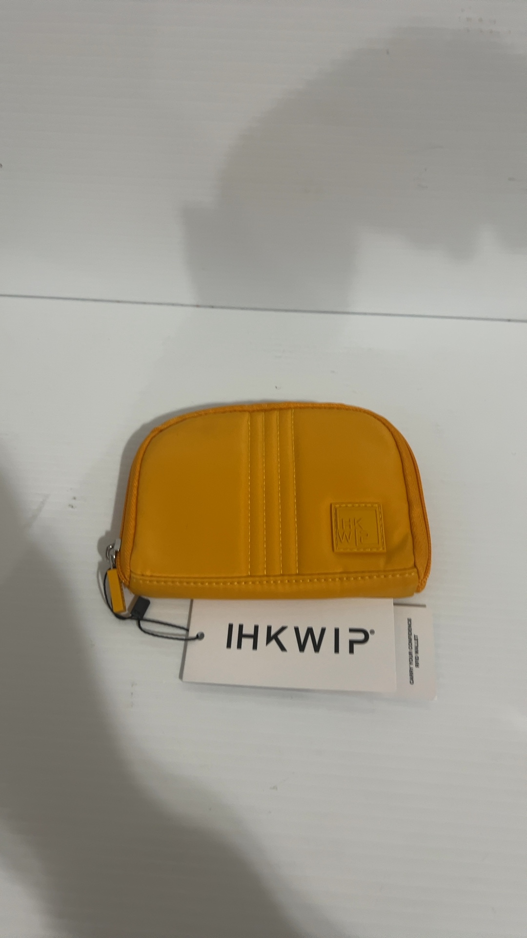 HKWP Yellow Small Zip Wallet image 2