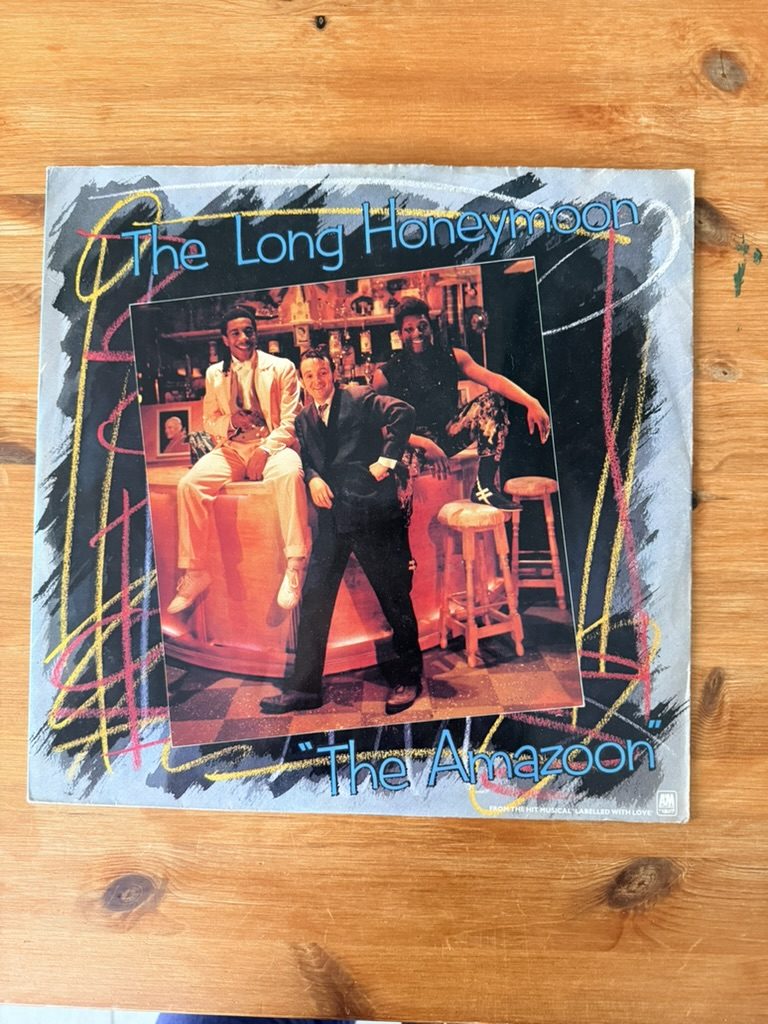 The Amazoon The Long Honeymoon Vinyl 12" Single Labelled With Love Musical