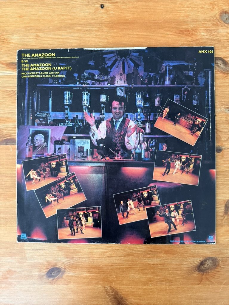 The Amazoon The Long Honeymoon Vinyl 12" Single Labelled With Love Musical image 2