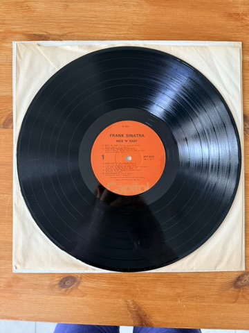 Frank Sinatra Nice 'n' Easy Vinyl LP Record Album VG image 3