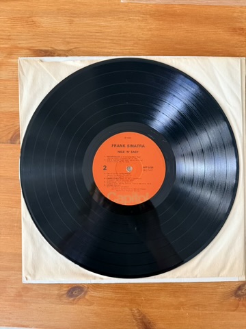 Frank Sinatra Nice 'n' Easy Vinyl LP Record Album VG image 4