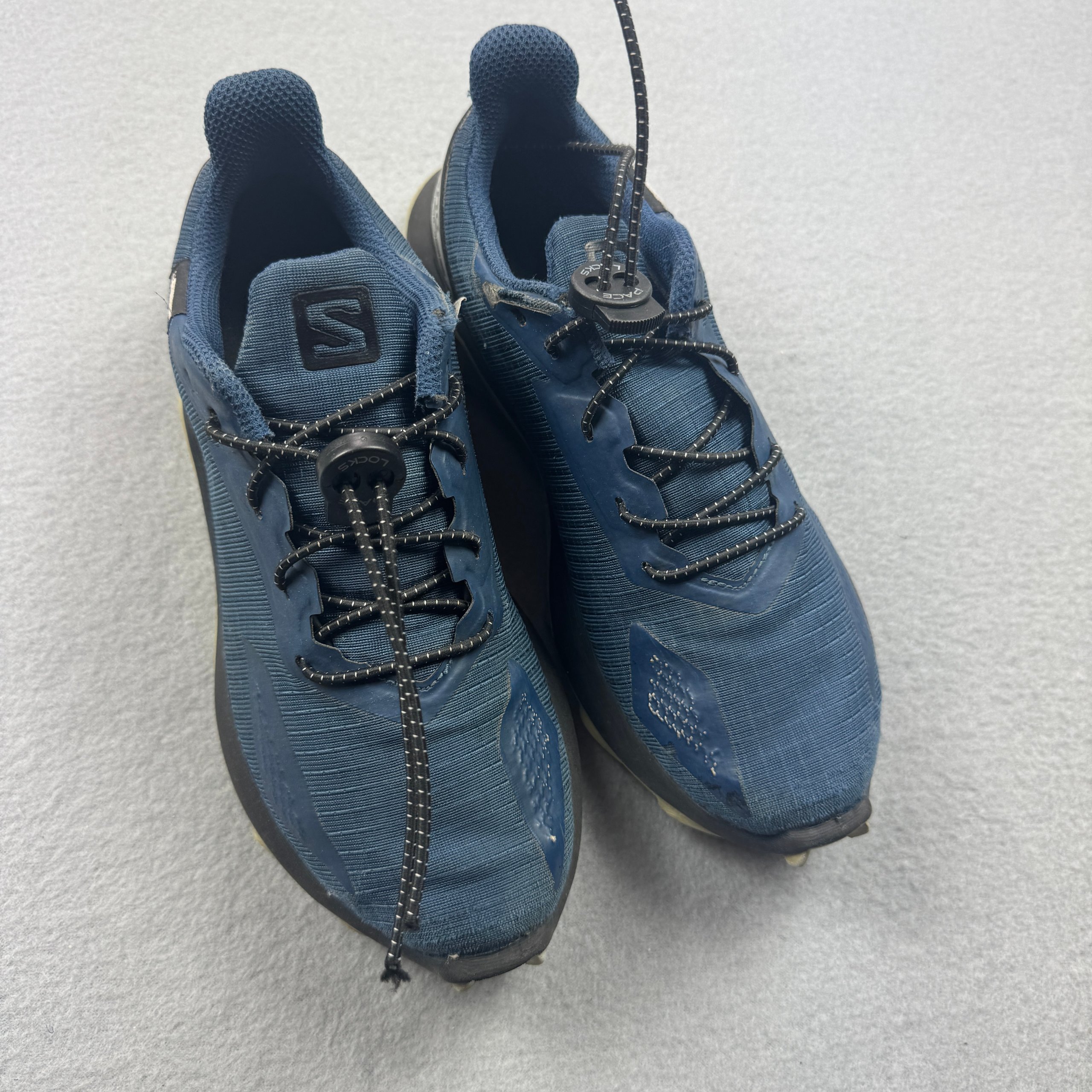 Salomon Alpha Cross Navy Waterproof Trail Running Shoes Women`s Size 36 / 22.5cm image 4