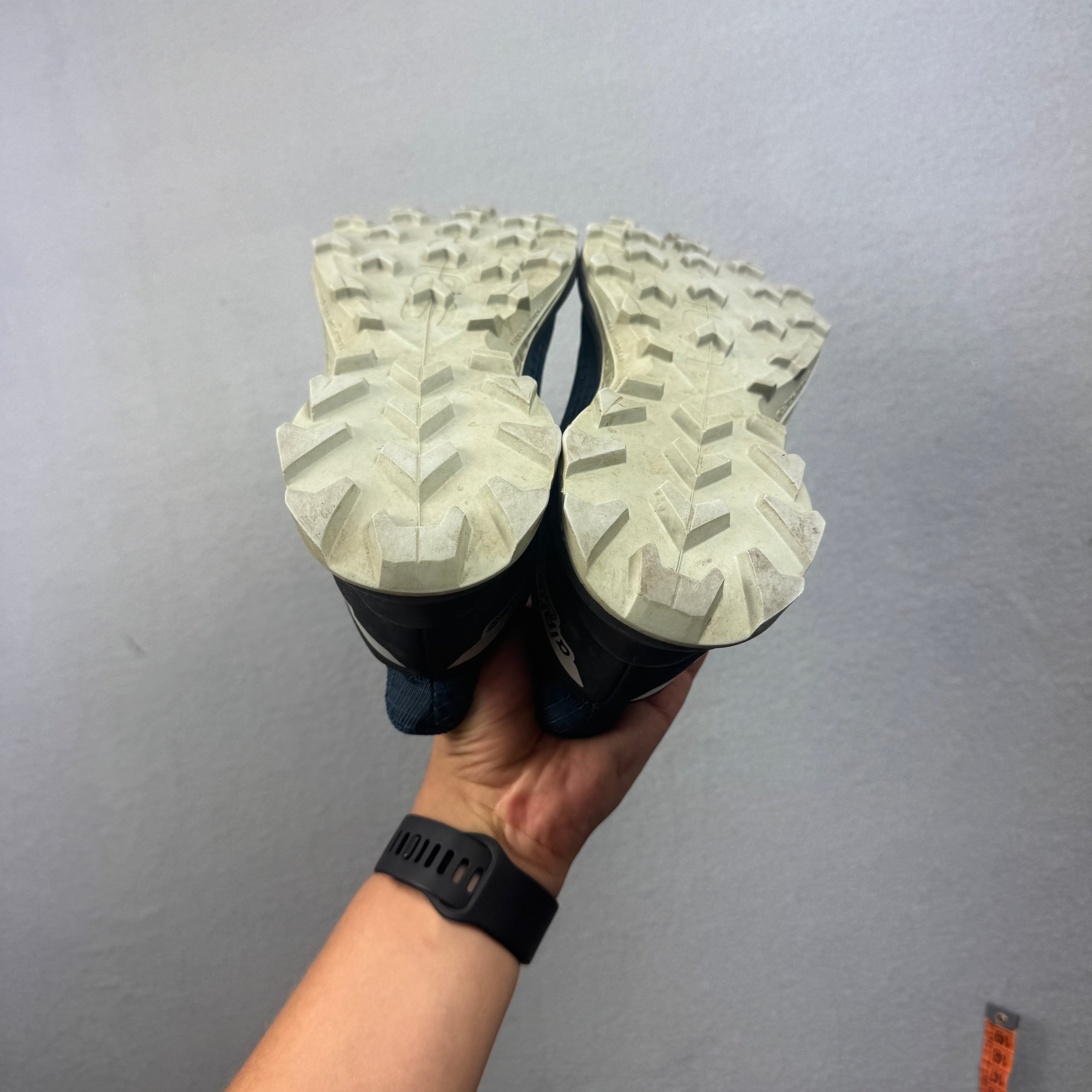 Salomon Alpha Cross Navy Waterproof Trail Running Shoes Women`s Size 36 / 22.5cm image 7
