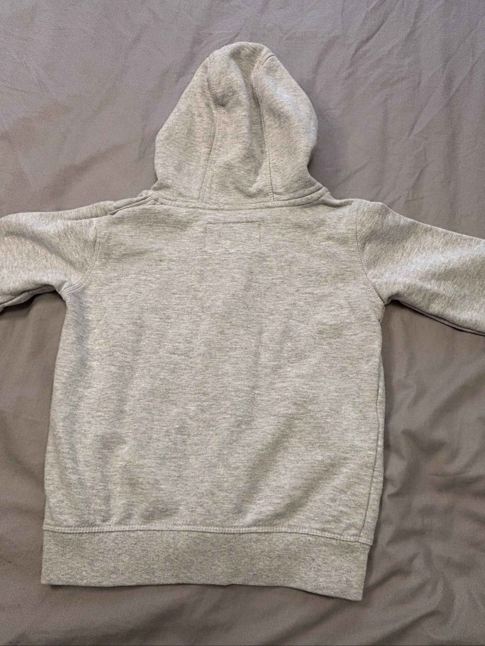 Jack Wills Kids Grey Full Zip Hoodie 7-8Y Cotton Polyester image 5