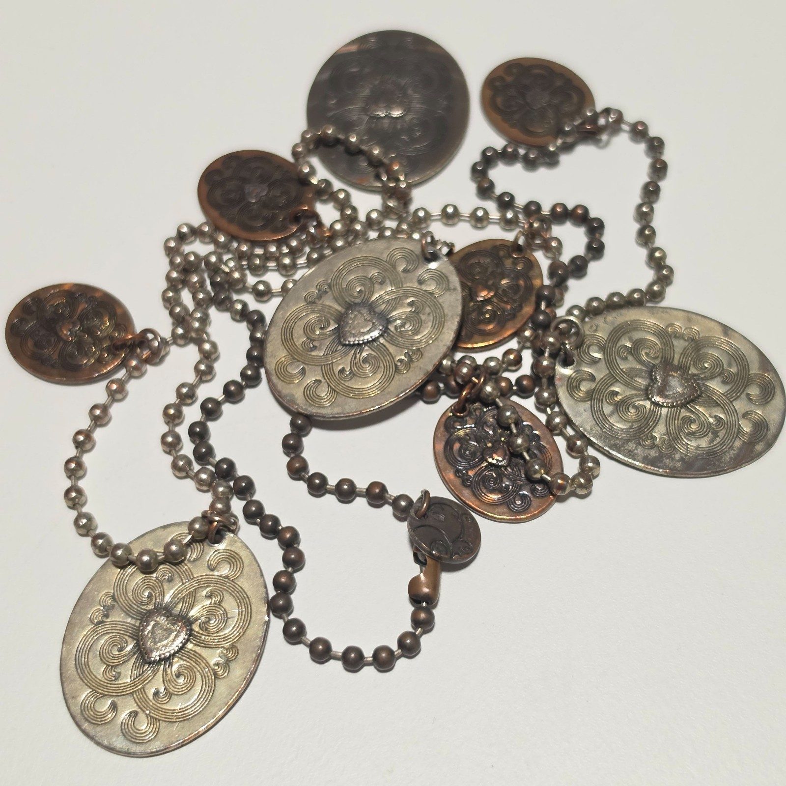 Moon c paris Charm Necklace .b3 image 6