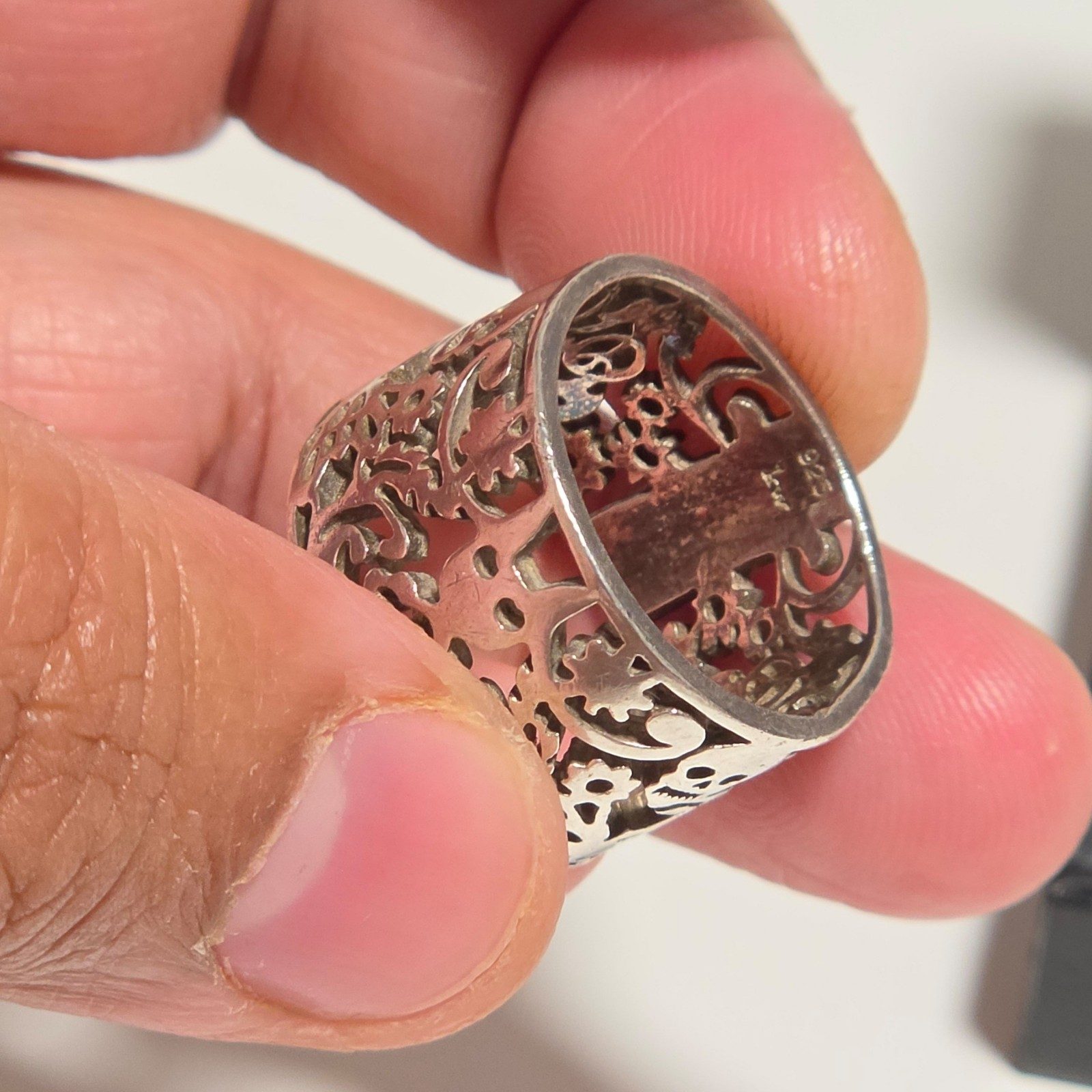 925 sterling silver karen walker ring.b6 image 3