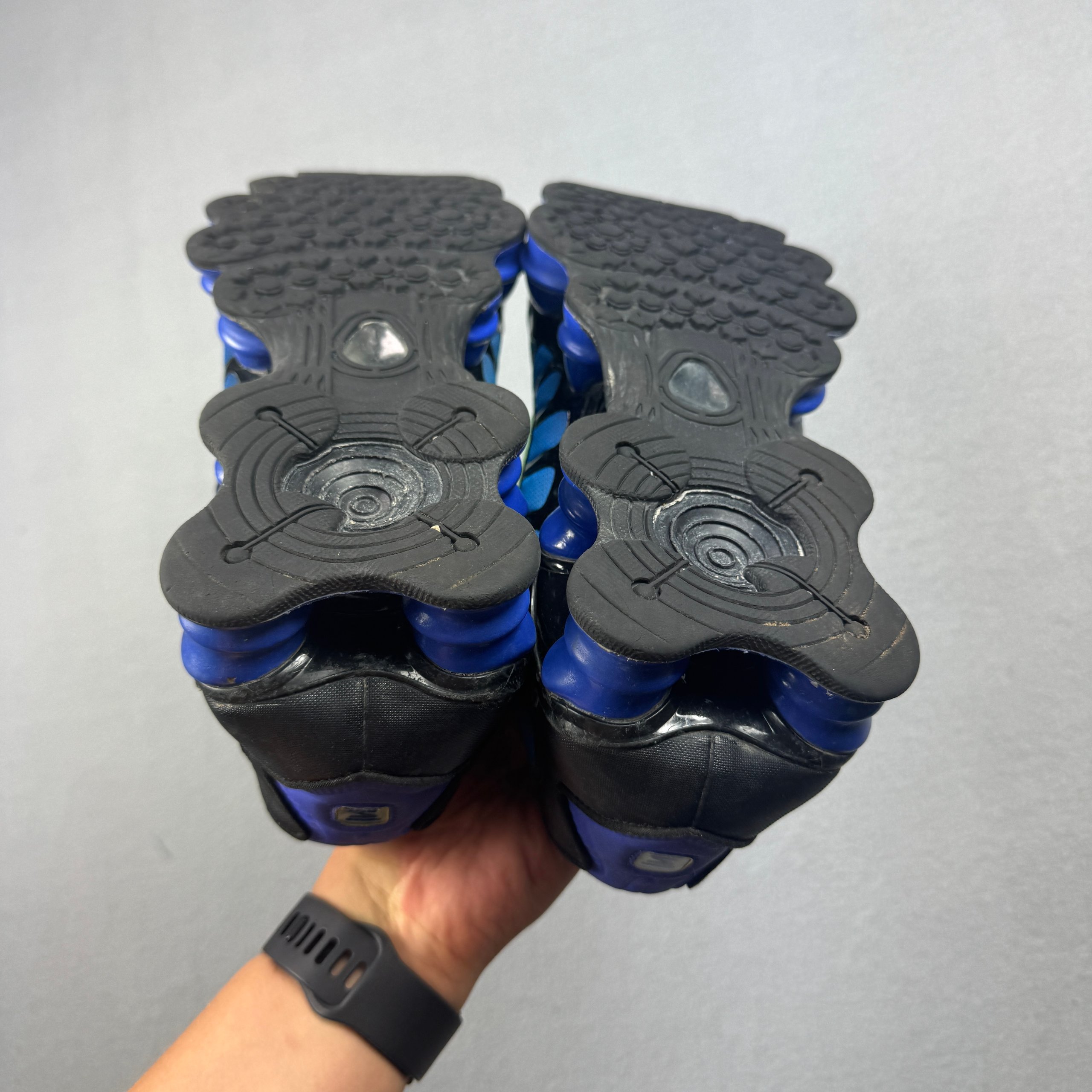 Nike Shox TL Men's Blue Gradient Running Shoes Sneakers Size 44 / 28cm image 8