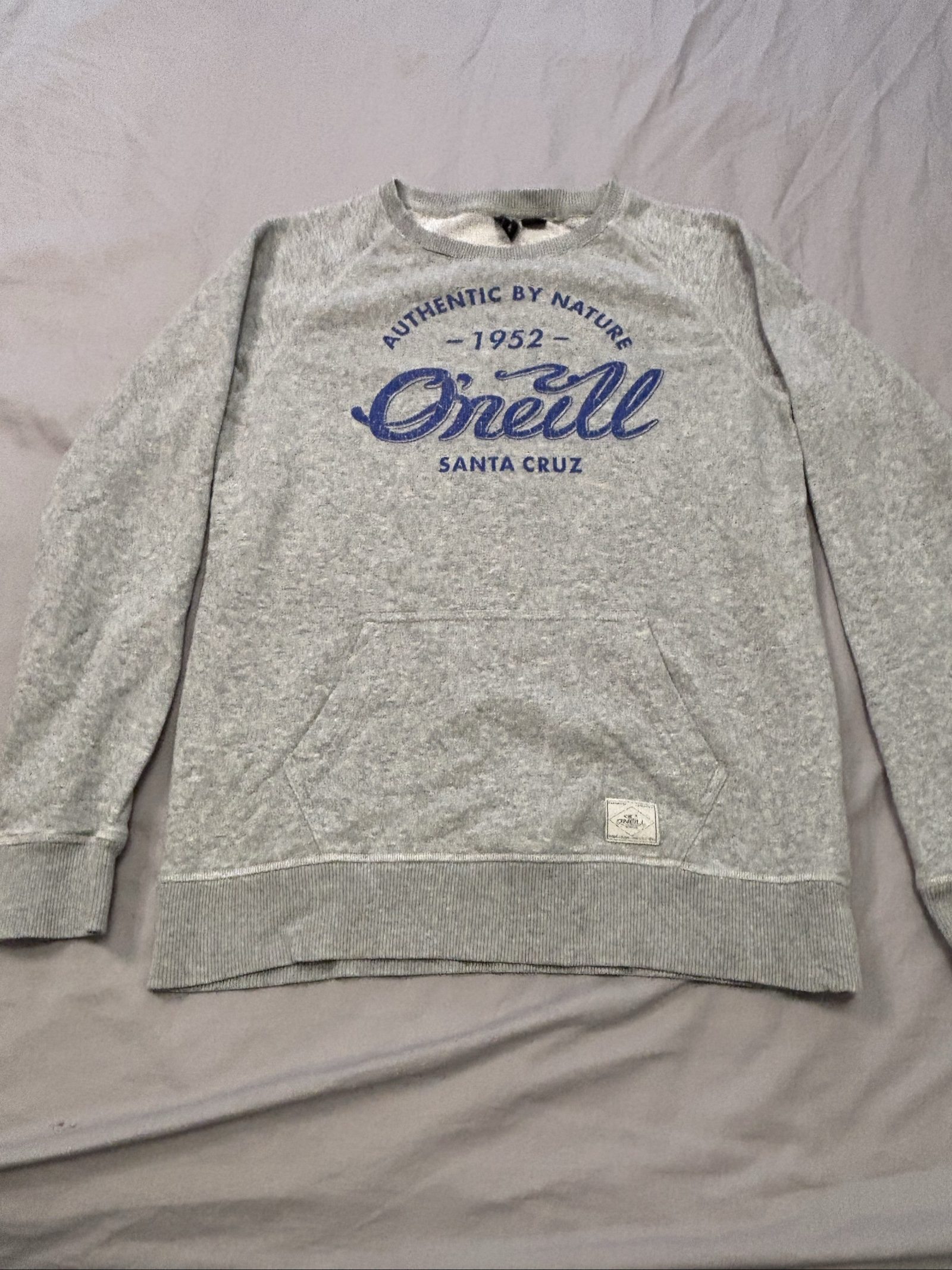 O'Neill Grey & Blue Sweatshirt Large