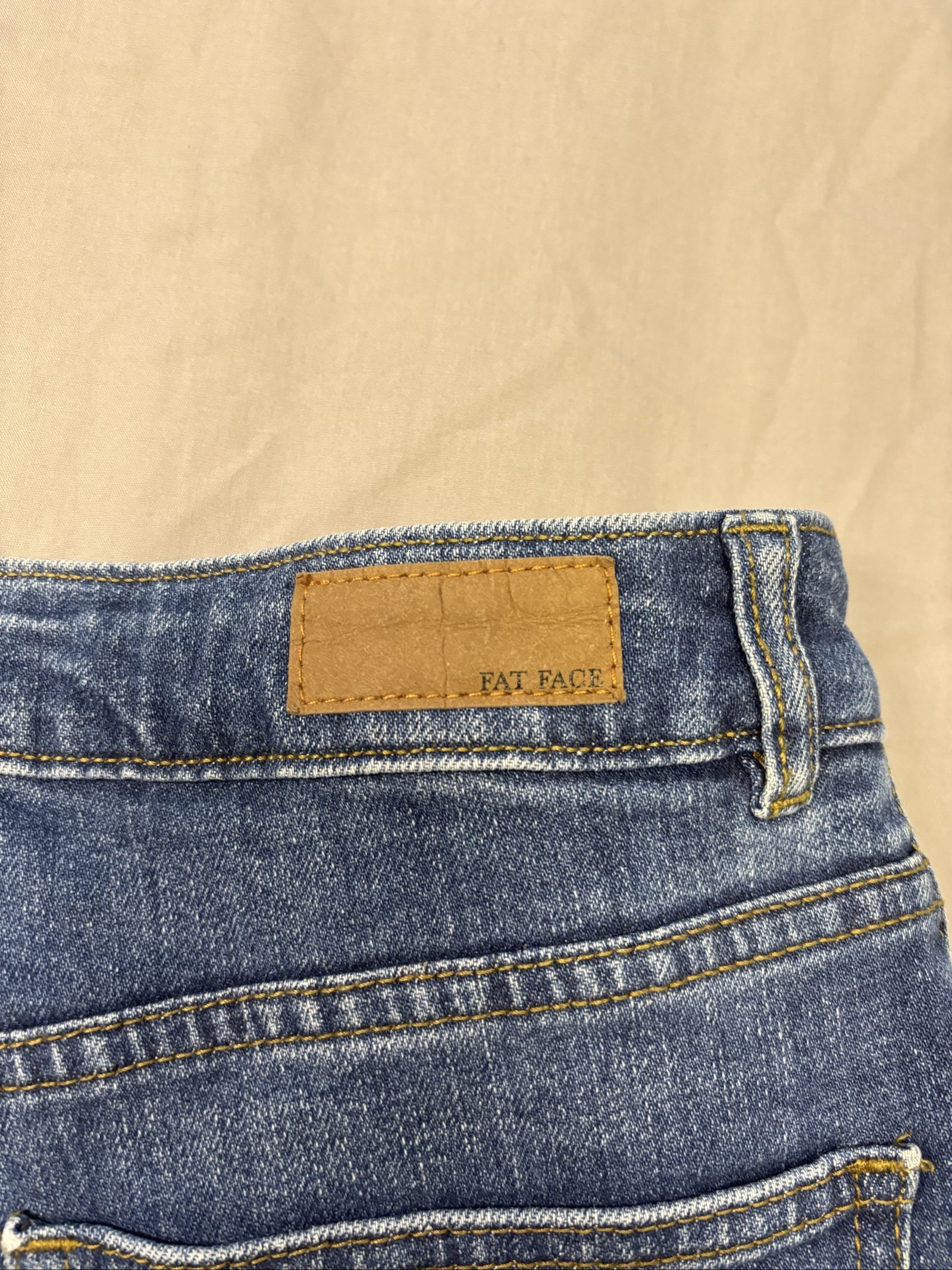 FatFace Women Blue Chesham Girlfriend Jeans UK 10 R image 6