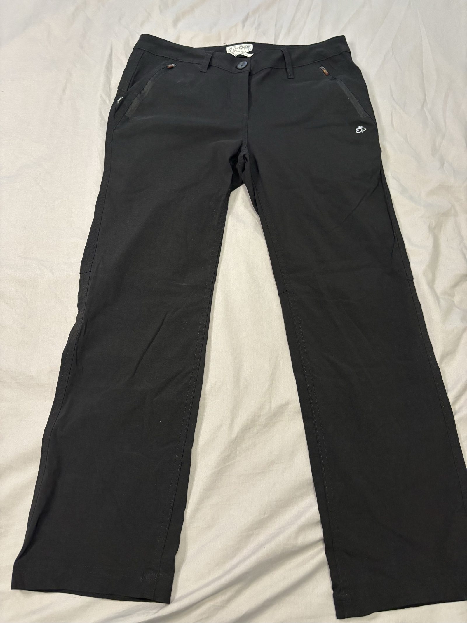 Craghoppers Black Prostretch Women's Trousers Small