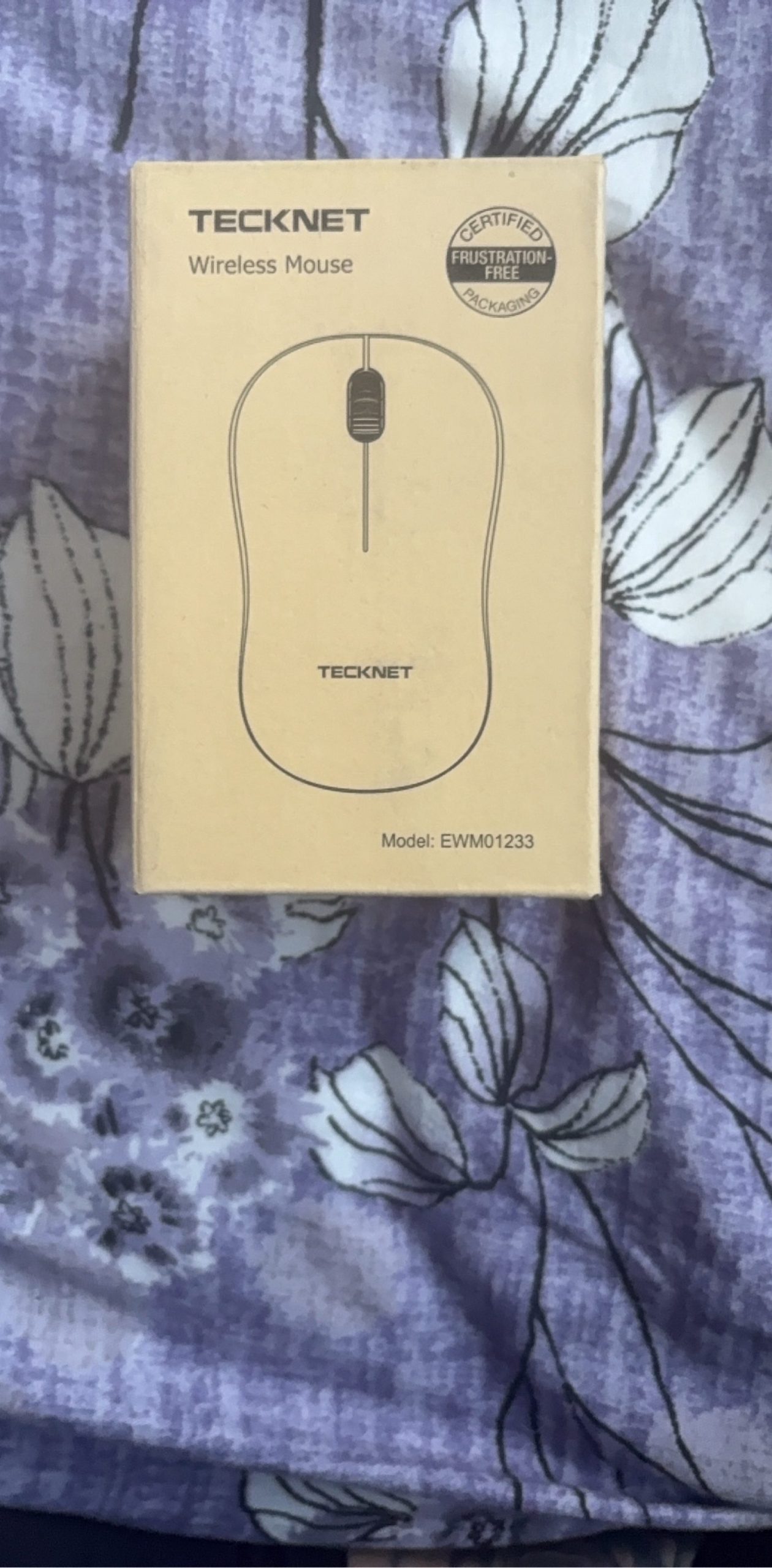 Tecknet Black Wireless Mouse Model EWM01233