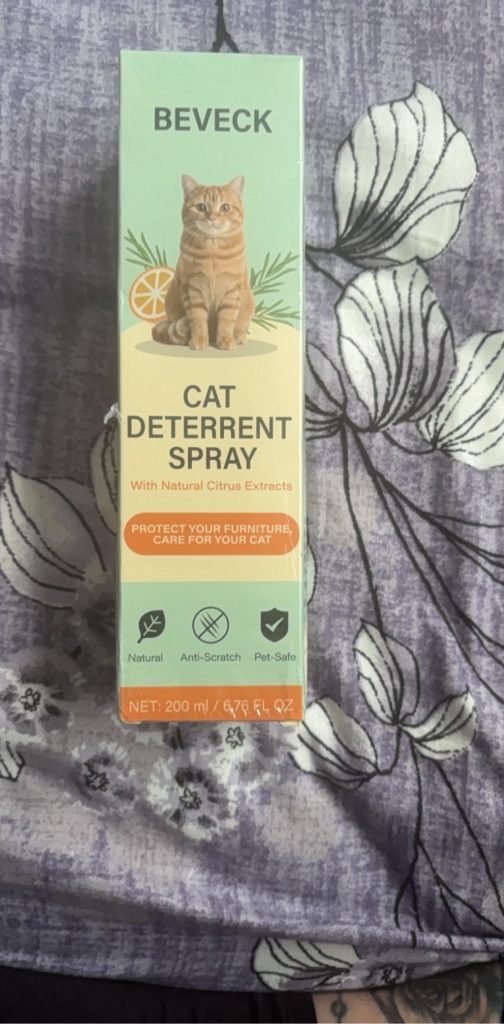 Beveck Natural Citrus Cat Deterrent Spray 200ml