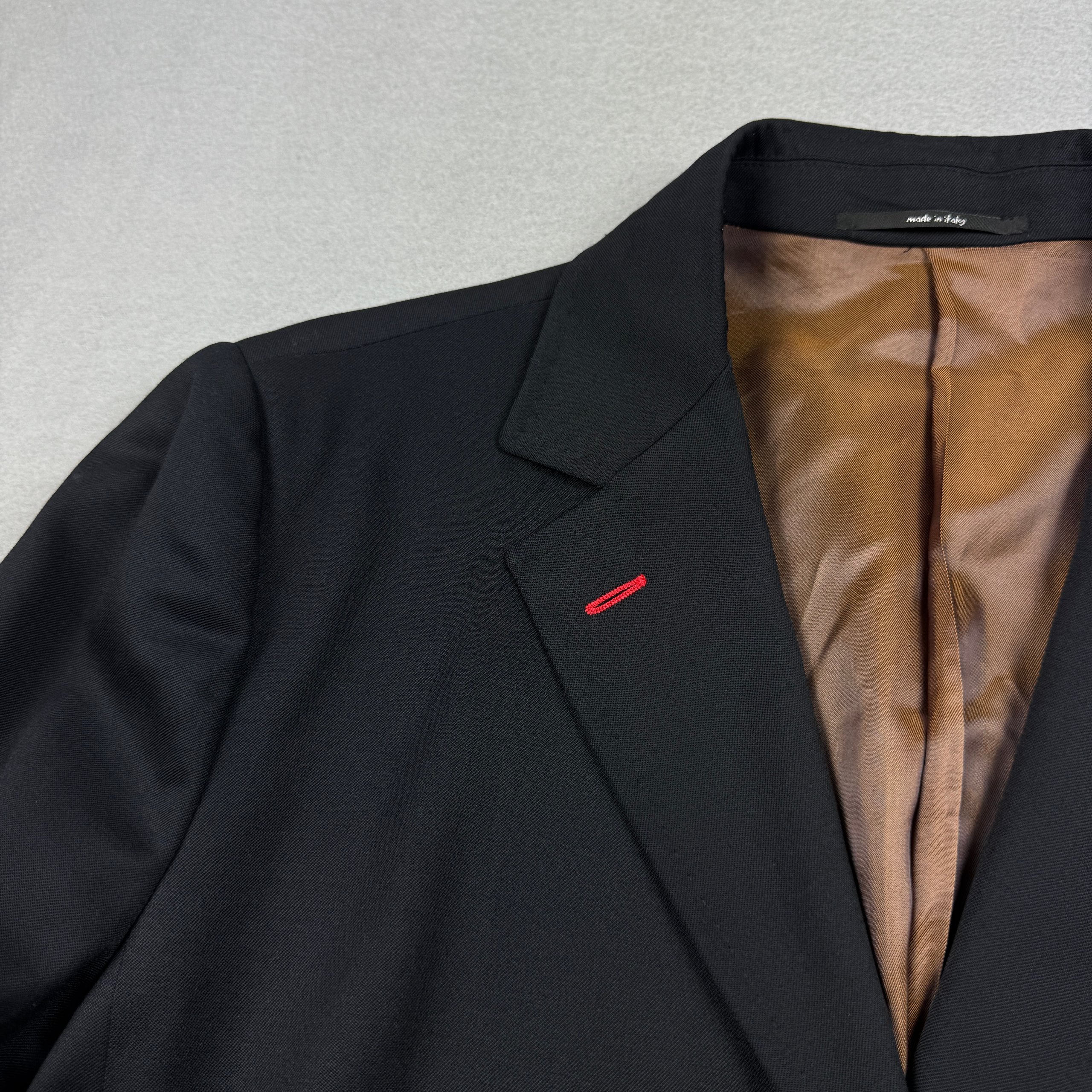 Attolini Donna Napoli Wool Navy Tailored Blazer Women`s Size S-M image 6