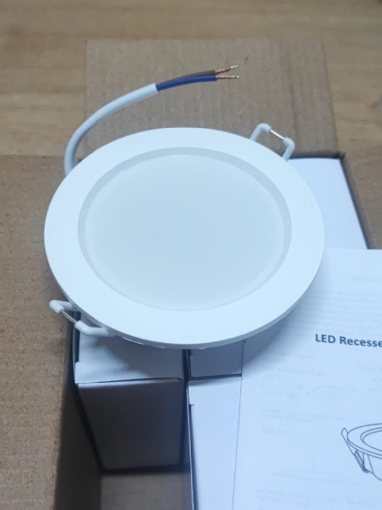 6x TDPT LED Recessed Downlight 6W 6000K White