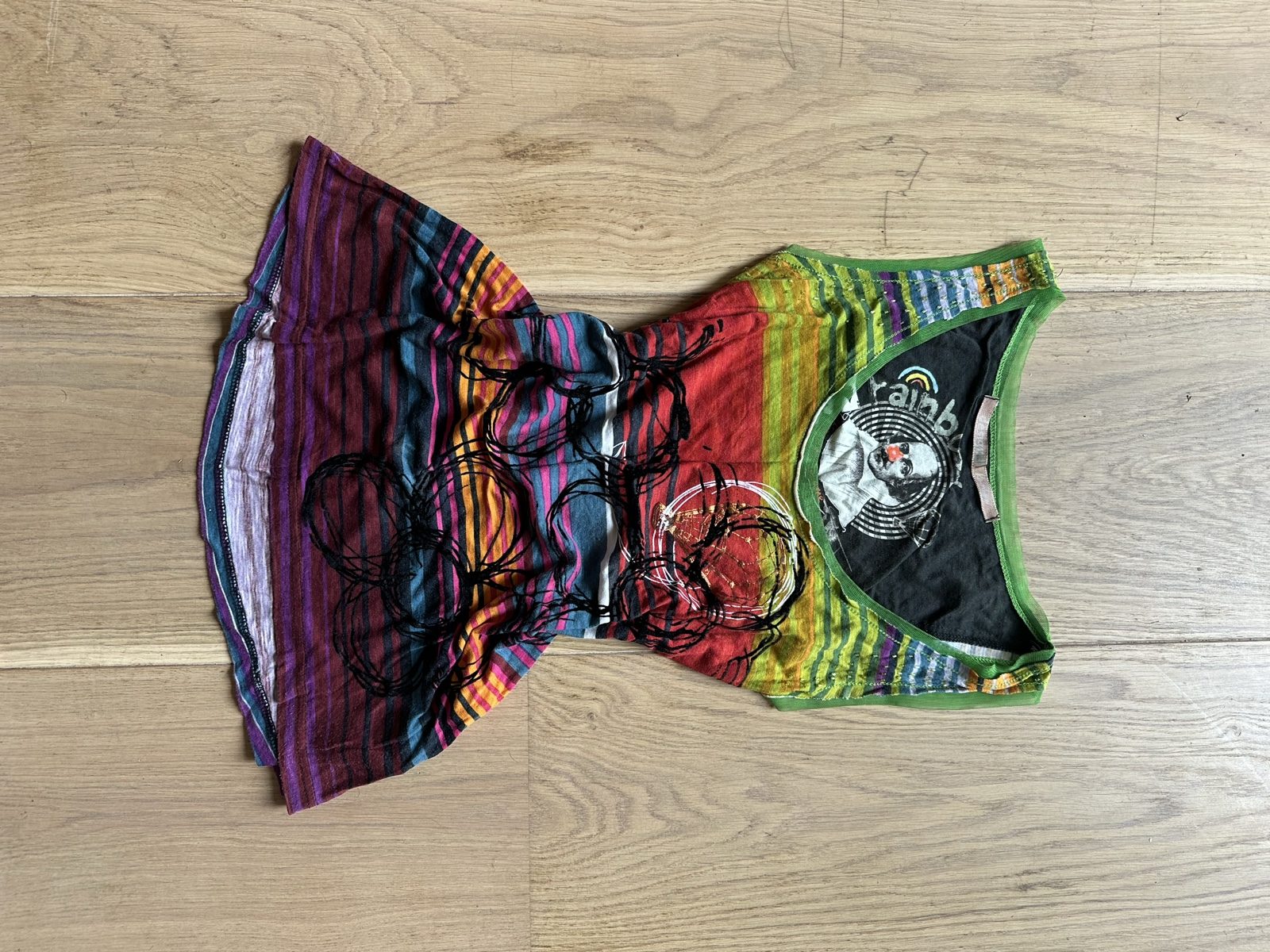 Sass & Bide Women's Multi-Coloured Striped Sleeveless Top Medium