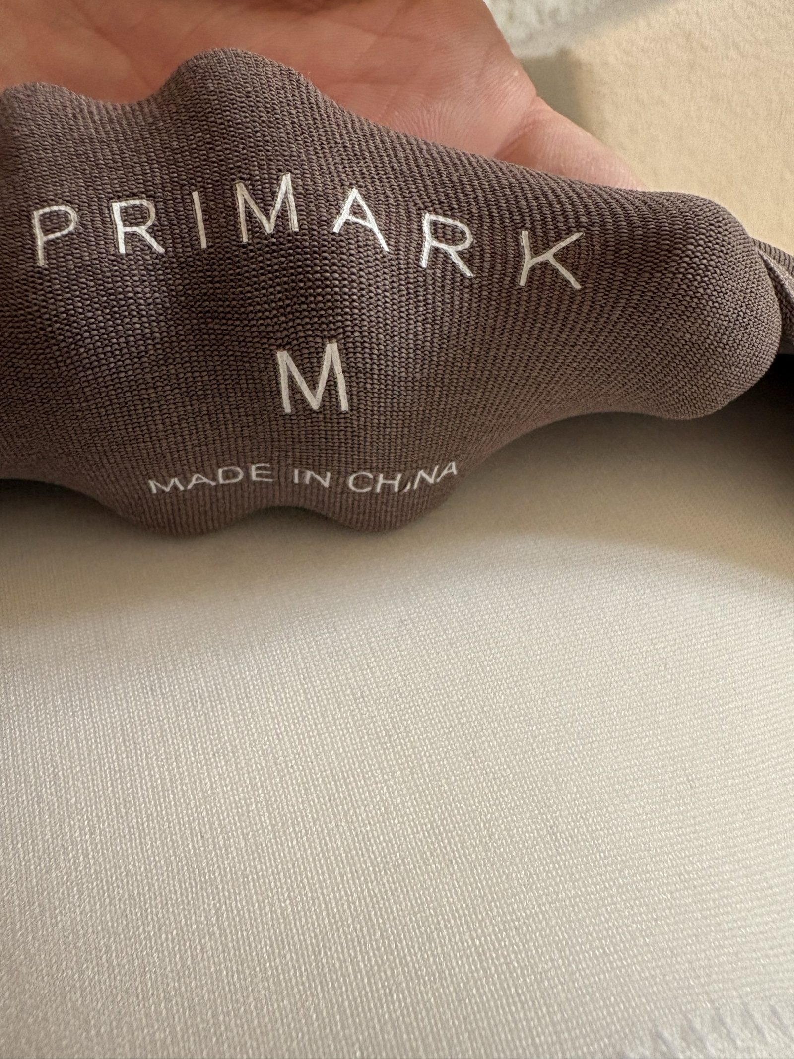 Primark Women's Brown Cropped Short Sleeve Top Medium image 3