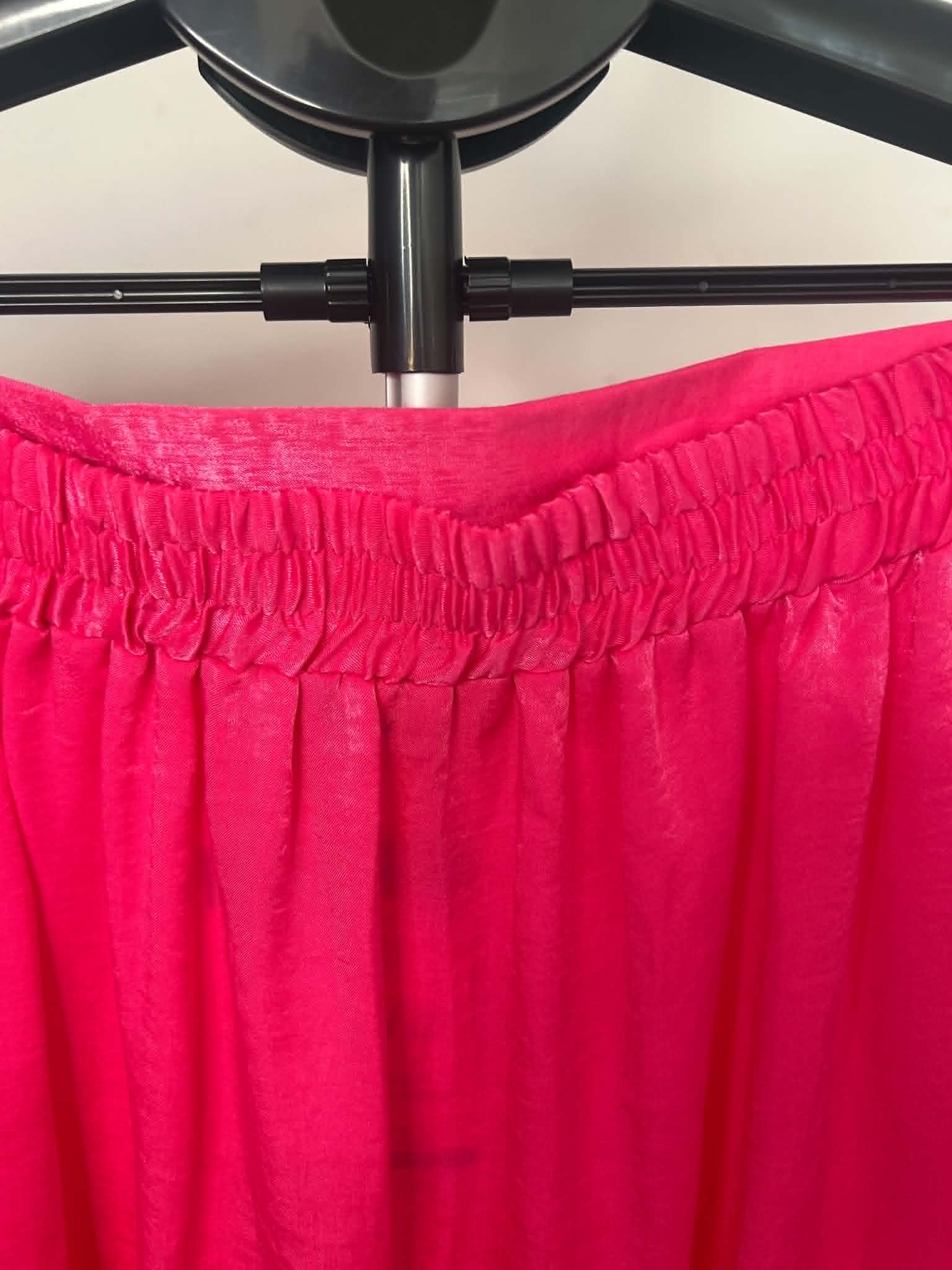 Dunnes Stores Women's Pink Skirt XXL Elastic Waist image 4