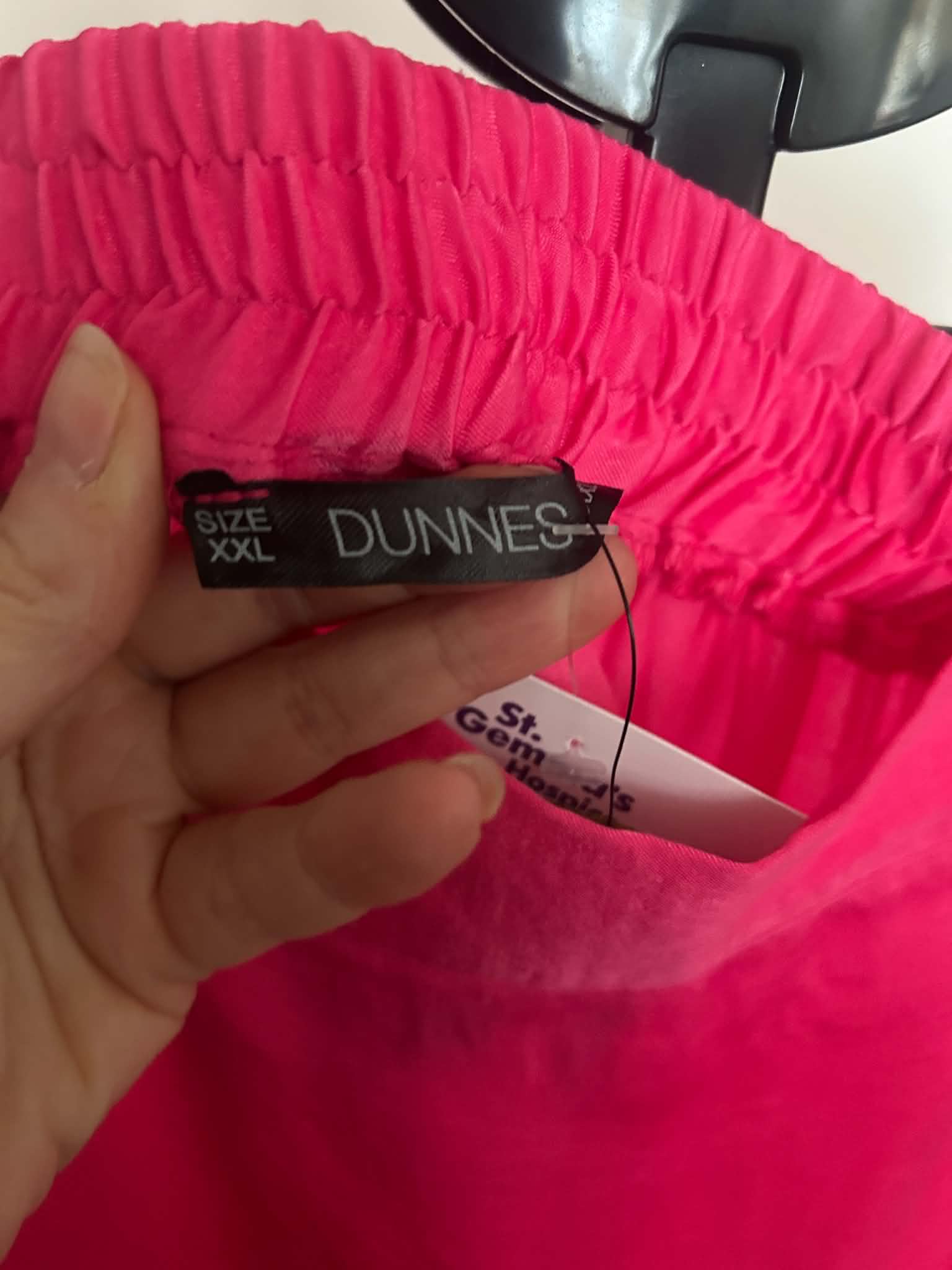 Dunnes Stores Women's Pink Skirt XXL Elastic Waist image 5
