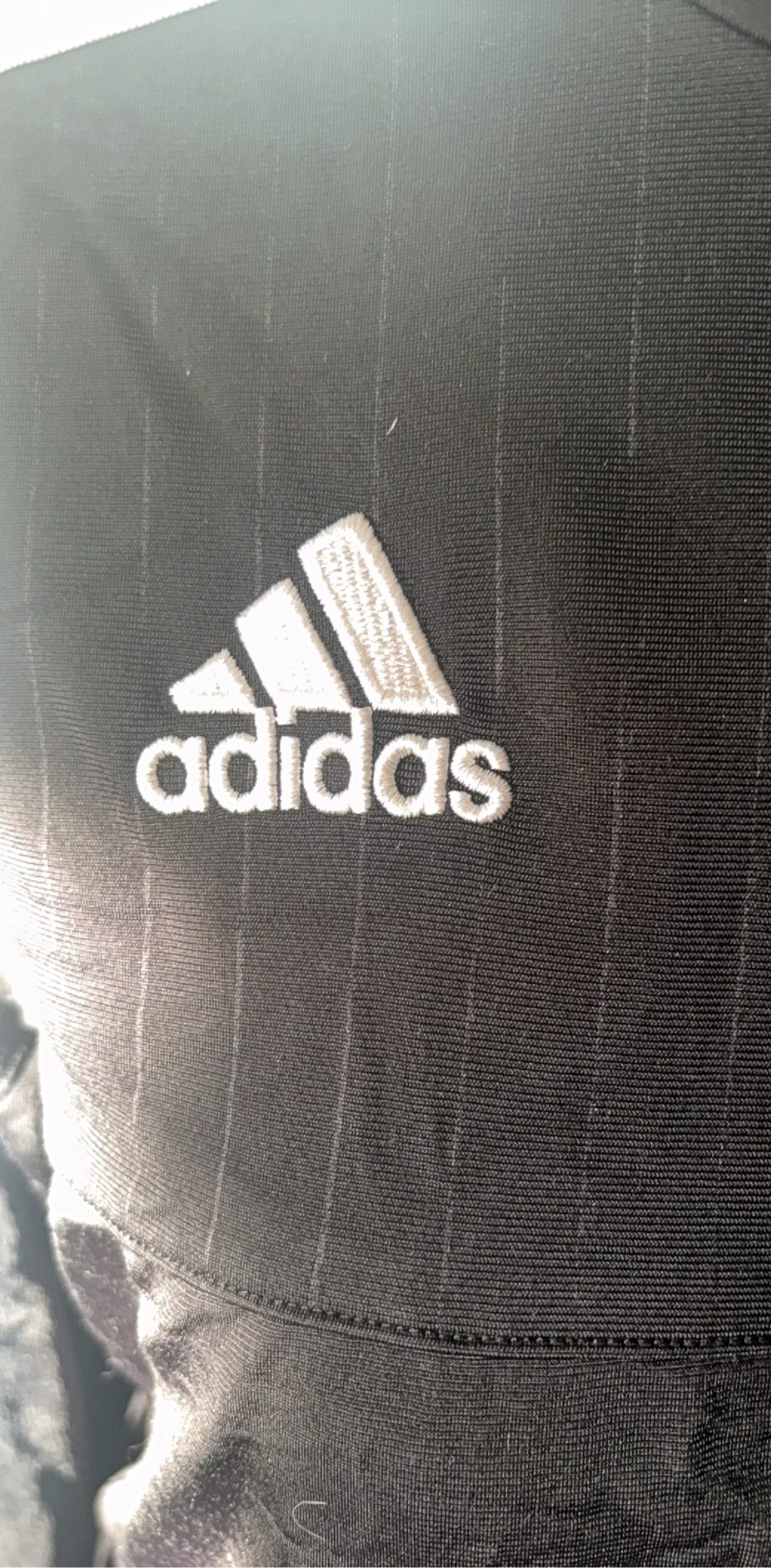 Adidas Black & White Track Jacket UK 11 image 2
