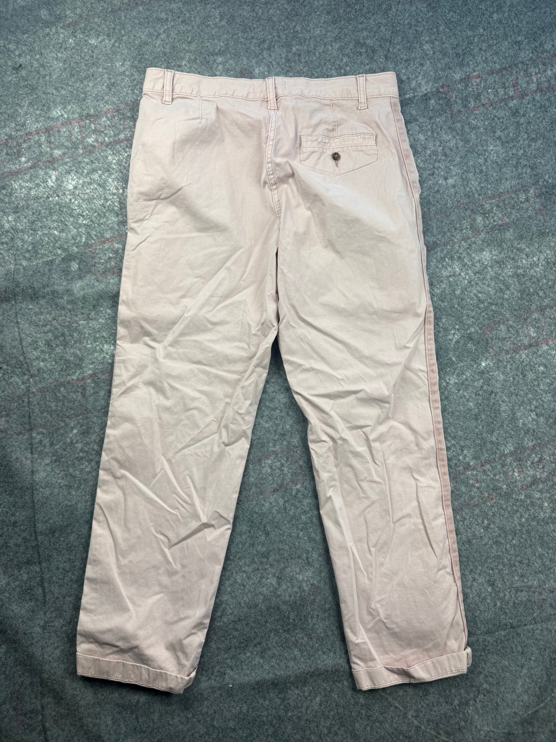 M&S Dusted Pink Chino Shorts UK 12 Short Length image 2