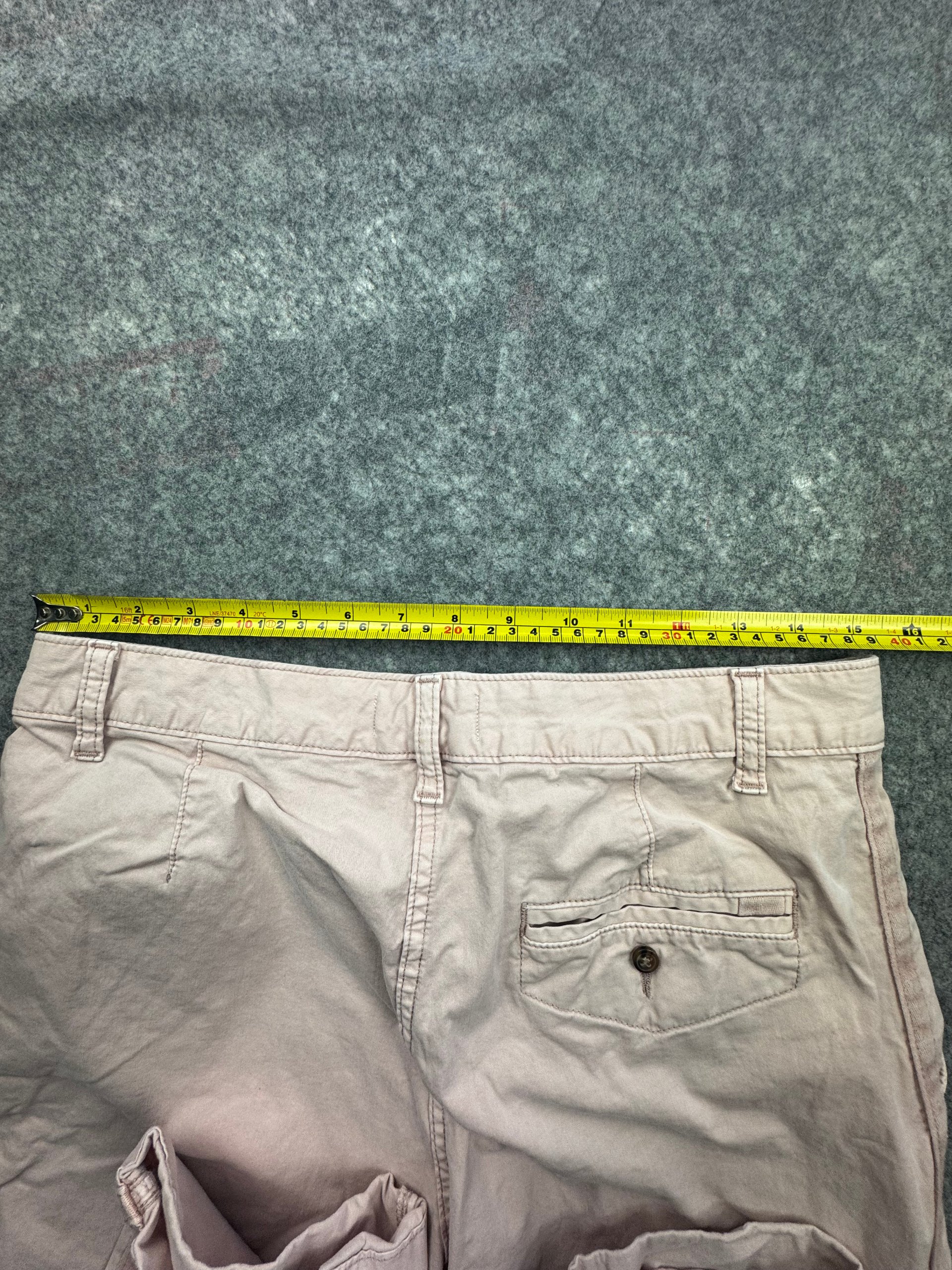 M&S Dusted Pink Chino Shorts UK 12 Short Length image 5