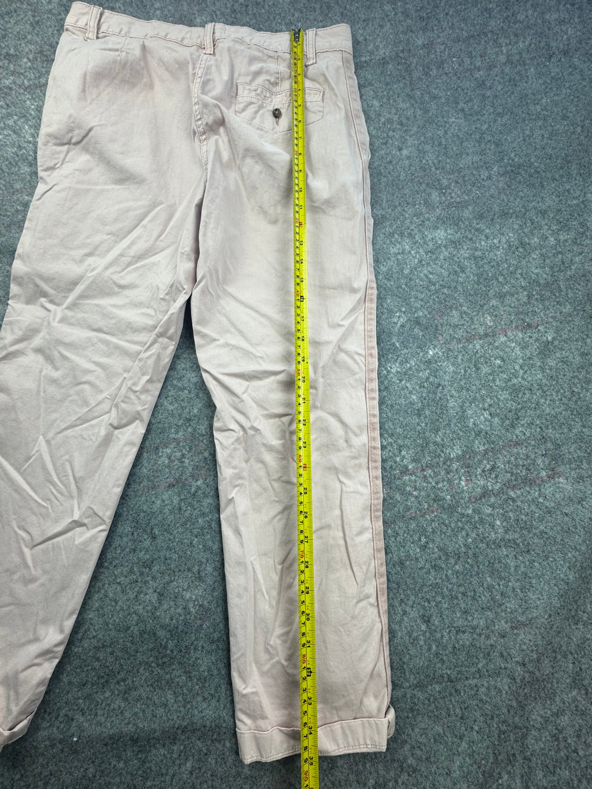 M&S Dusted Pink Chino Shorts UK 12 Short Length image 6