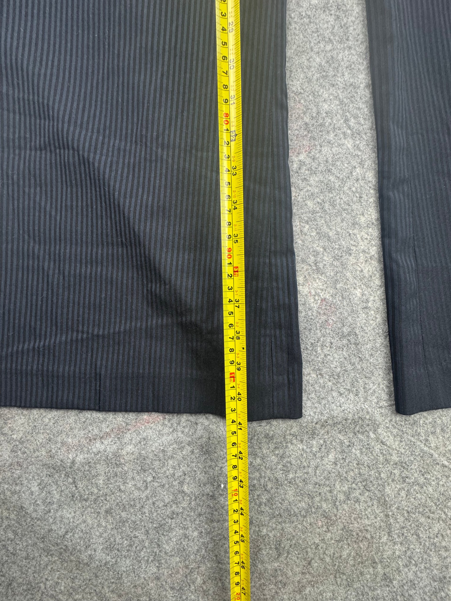 Debenhams Black Pinstripe Wide Leg Trousers UK 20 image 7